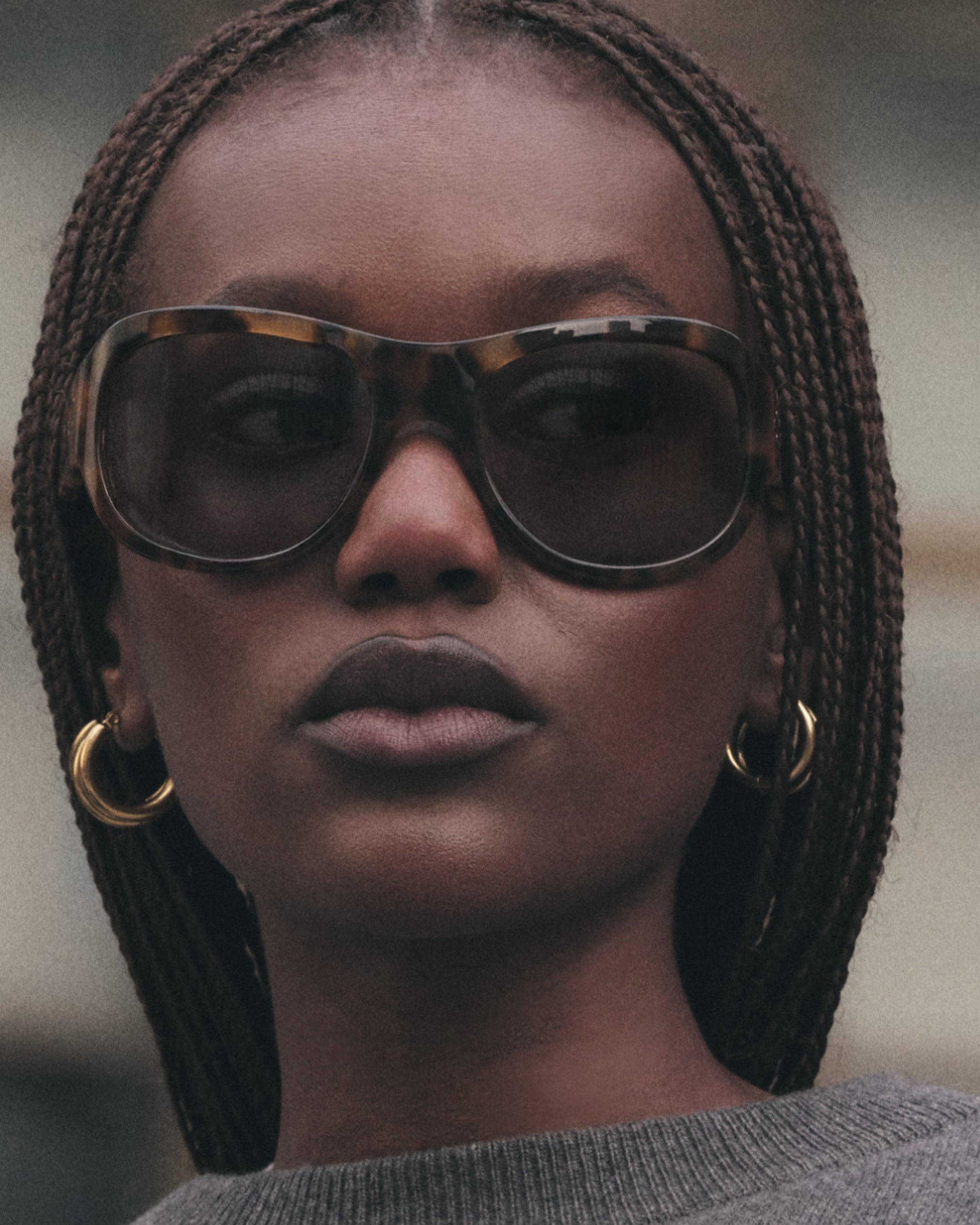The Aela Medium Women's Sunglasses in Dark Tortoise | Jimmy Fairly US
