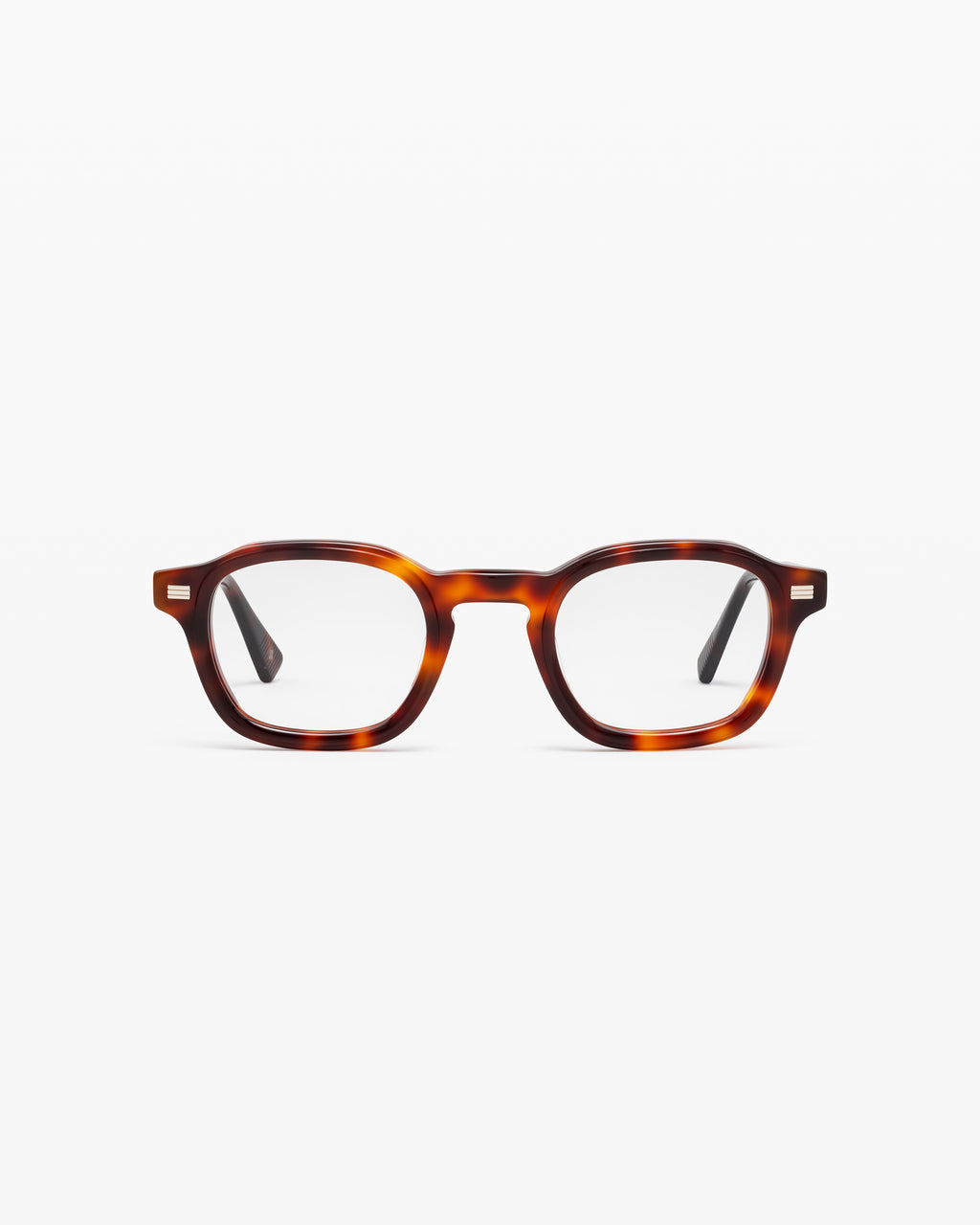 The Yoko Platz Herrenbrillen in Dark Tortoise