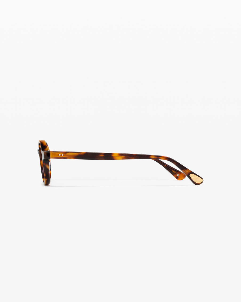 The Rio JF Colors Rund Herren-Sonnenbrillen in Dark Tortoise