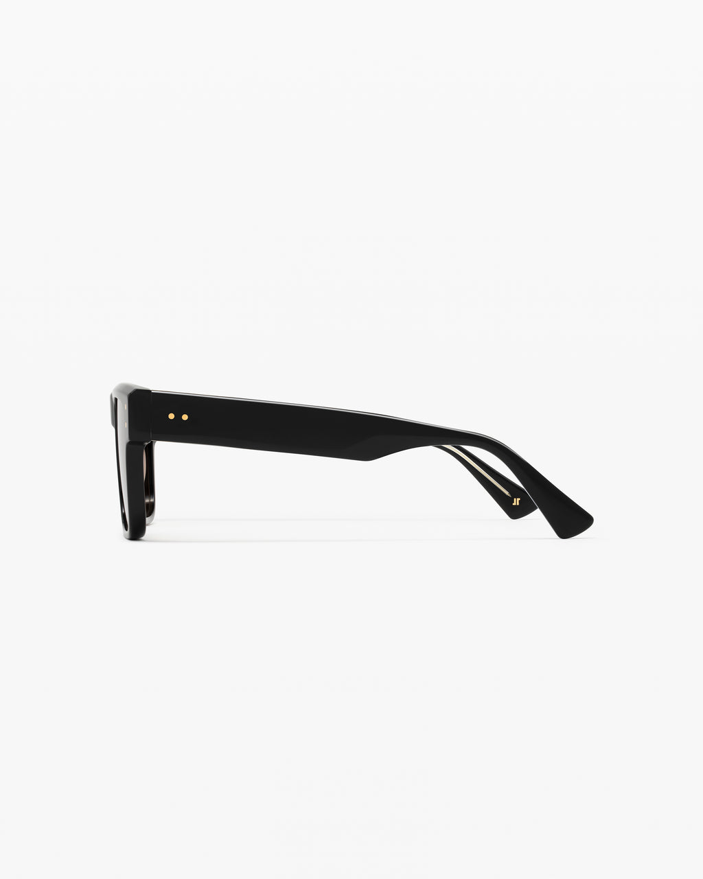 The Leto JF Colors Aviator Men's Sunglasses in Black
