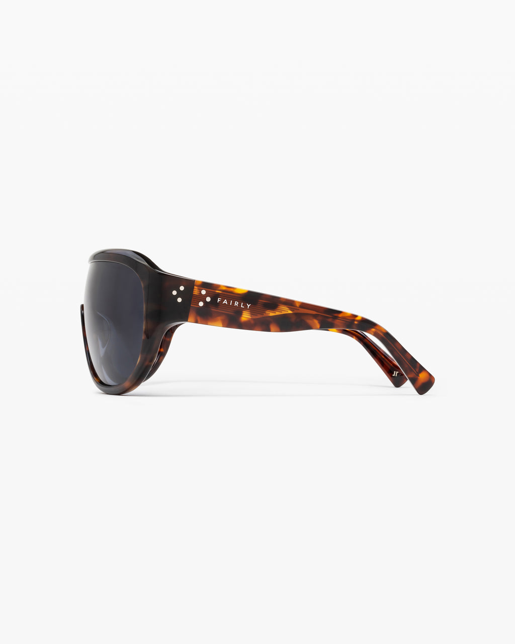 The Luz Aviator Damen-Sonnenbrillen in Dark Tortoise