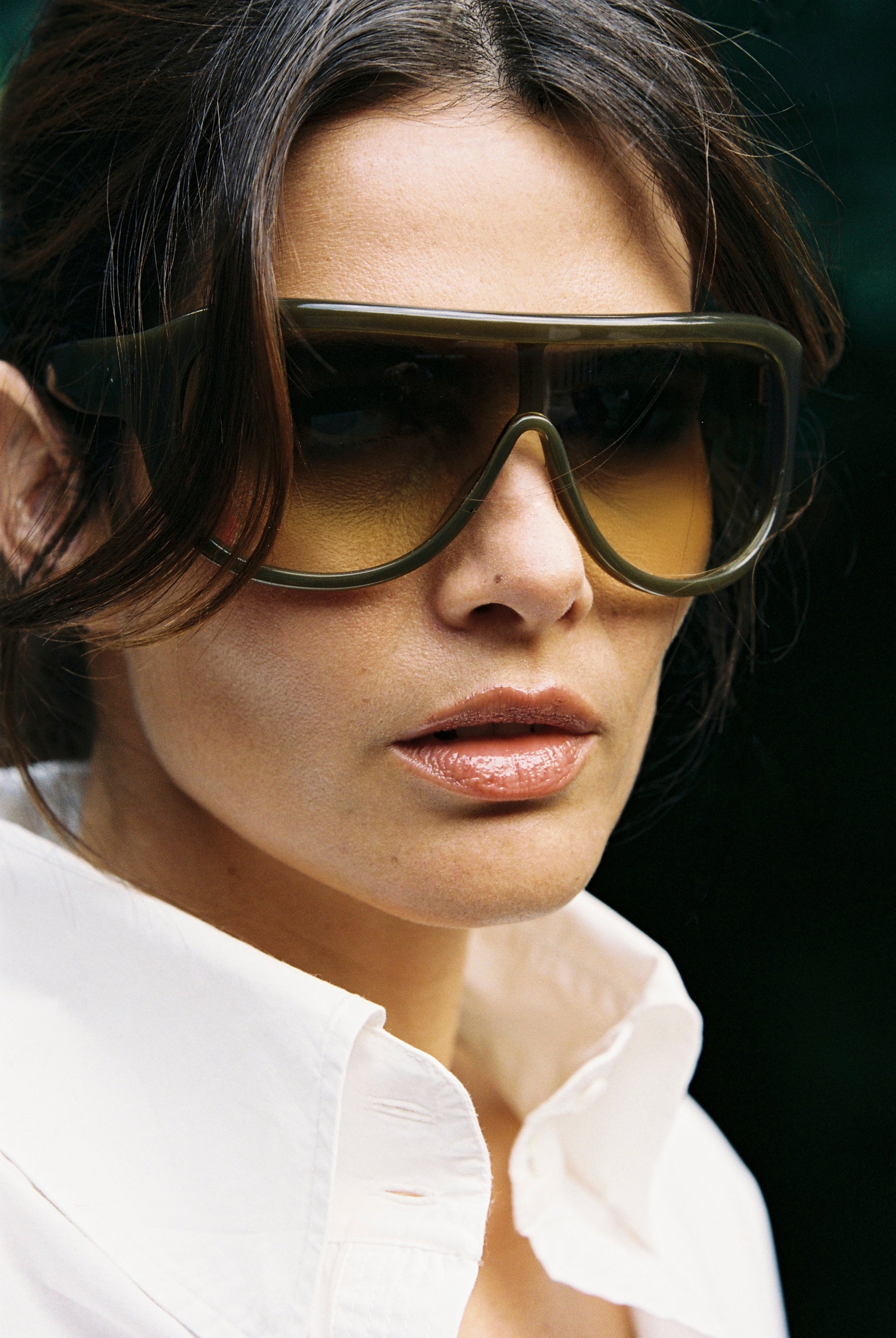 The Luz Aviator Women's Sunglasses in Green | Jimmy Fairly EN FR The Luz Aviator Women's Sunglasses in Green | Jimmy Fairly EN FR