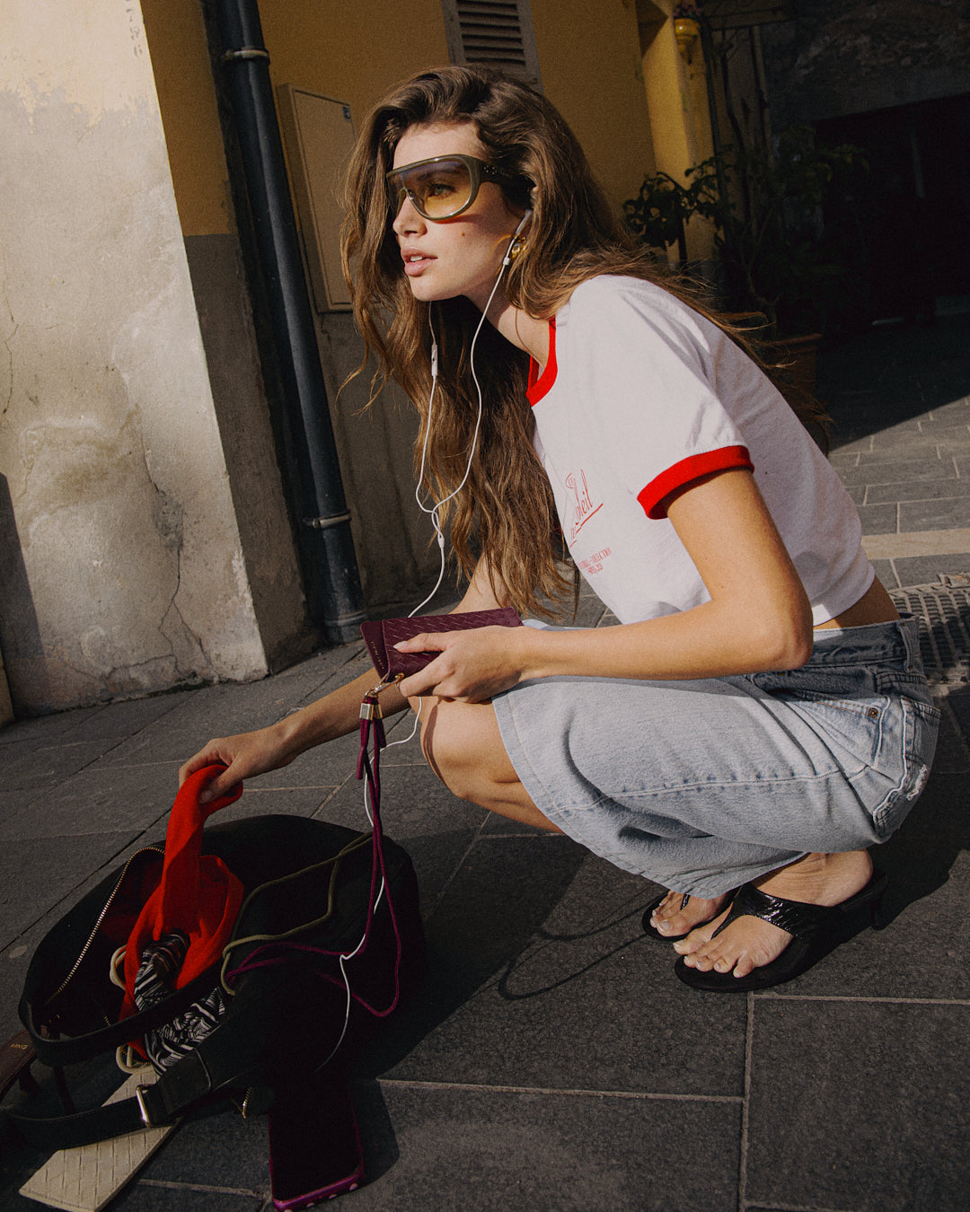 The Luz Medium Women's Sunglasses in Green | Jimmy Fairly US