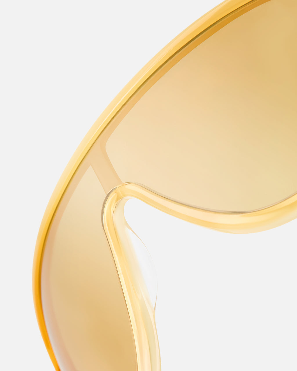 The Luz Aviator Women's Sunglasses in Yellow