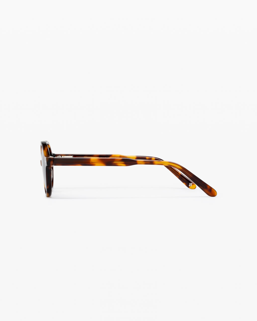 La Mini Rio Rond Lunettes de Soleil Enfant in Ecaille foncée