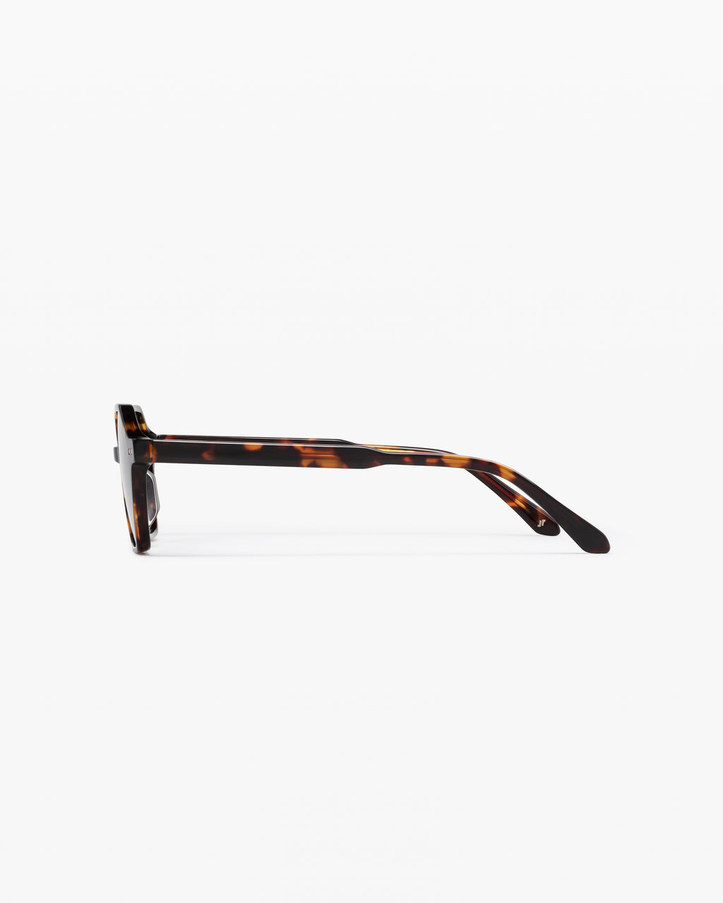 The Mini Aziel Hexagonal Kids Sunglasses in Dark Tortoise