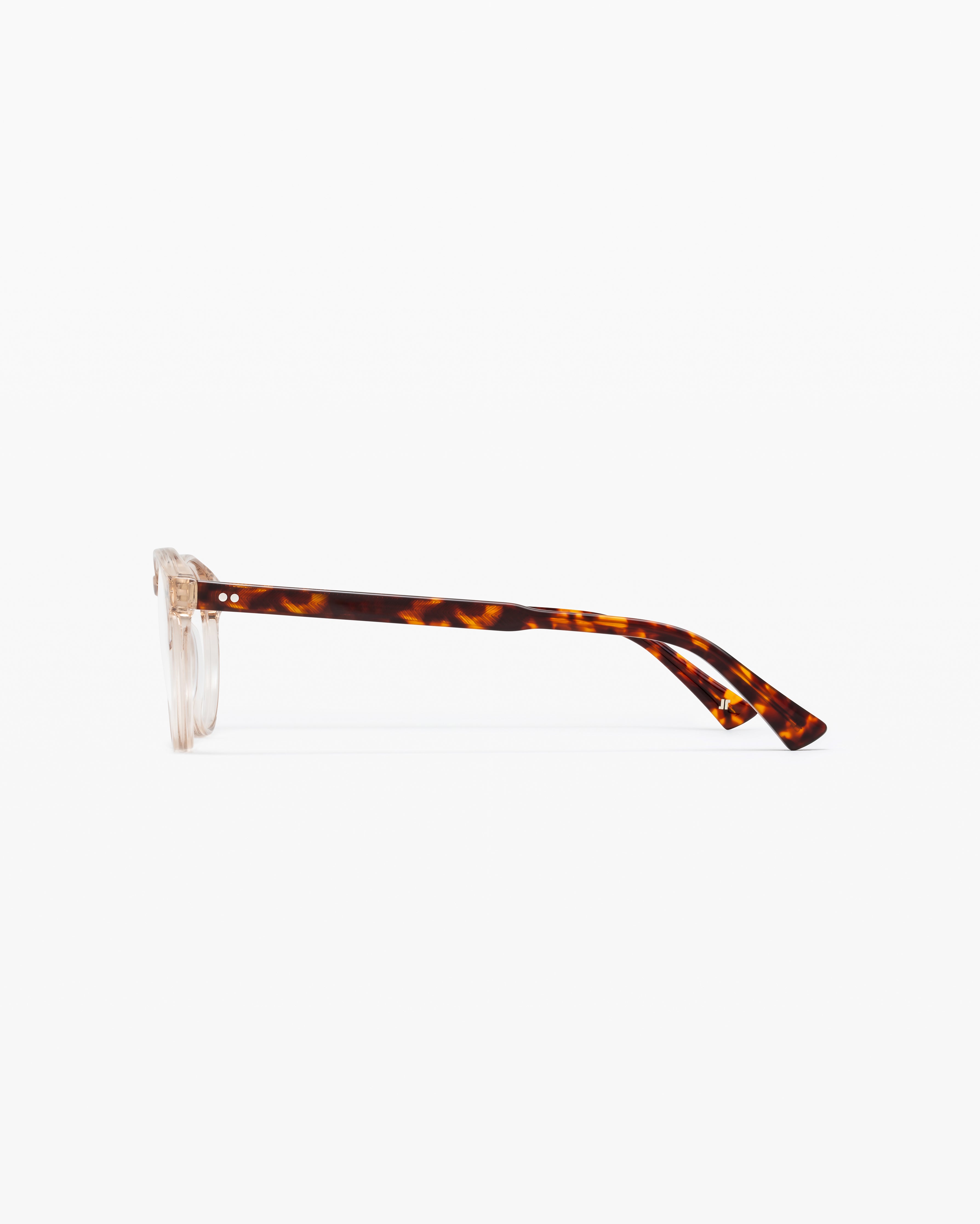 La Cloud L Redonda Gafas para Hombre in Transparente