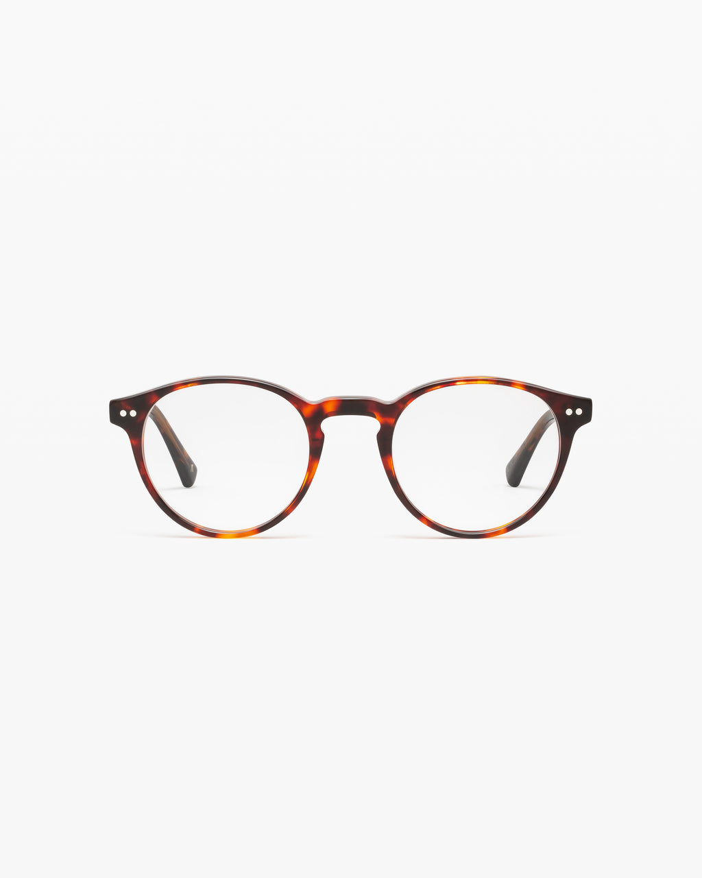 The Cloud Rund Herrenbrillen in Dark Tortoise