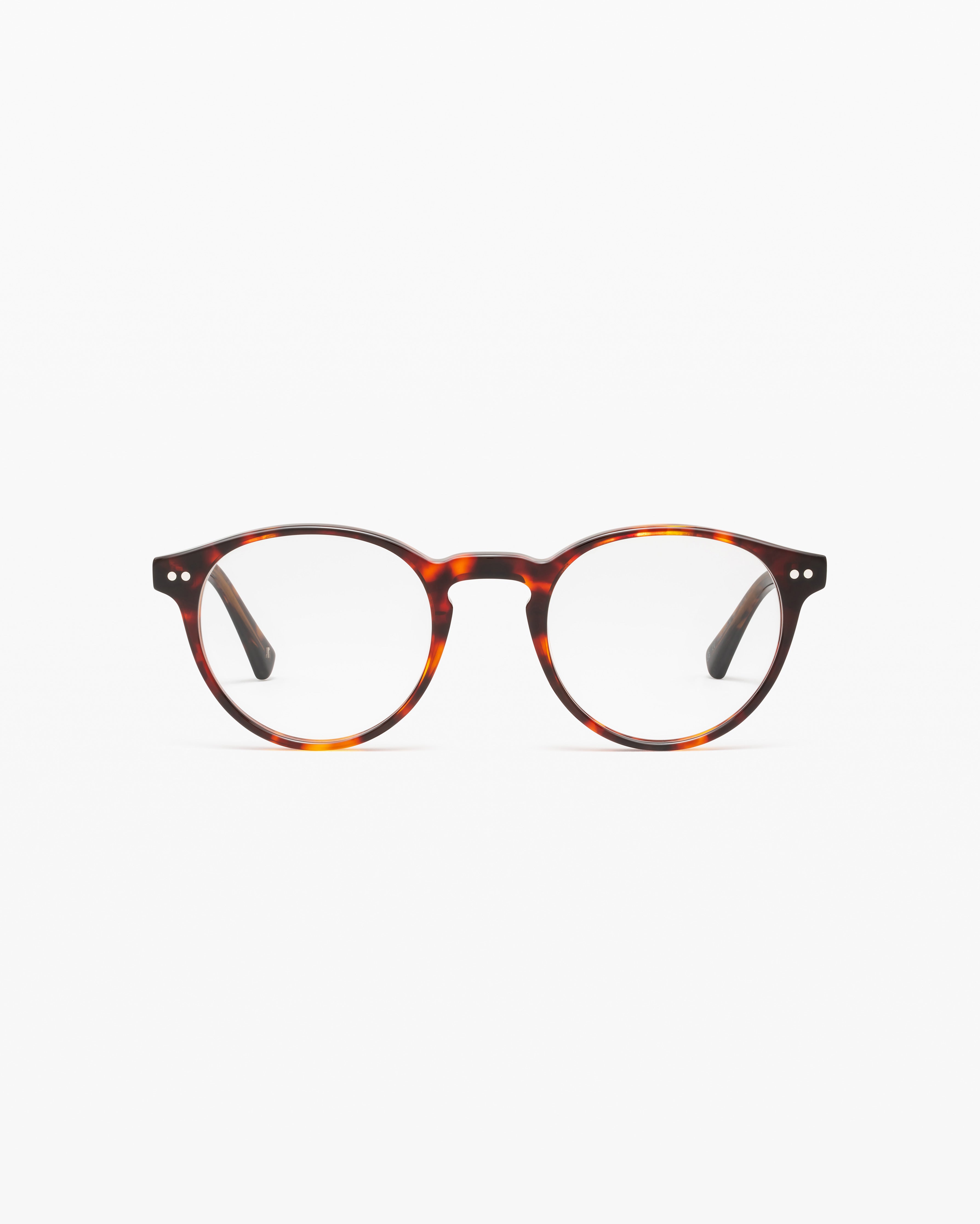 The Cloud Round Men's Eyeglasses in Dark Tortoise