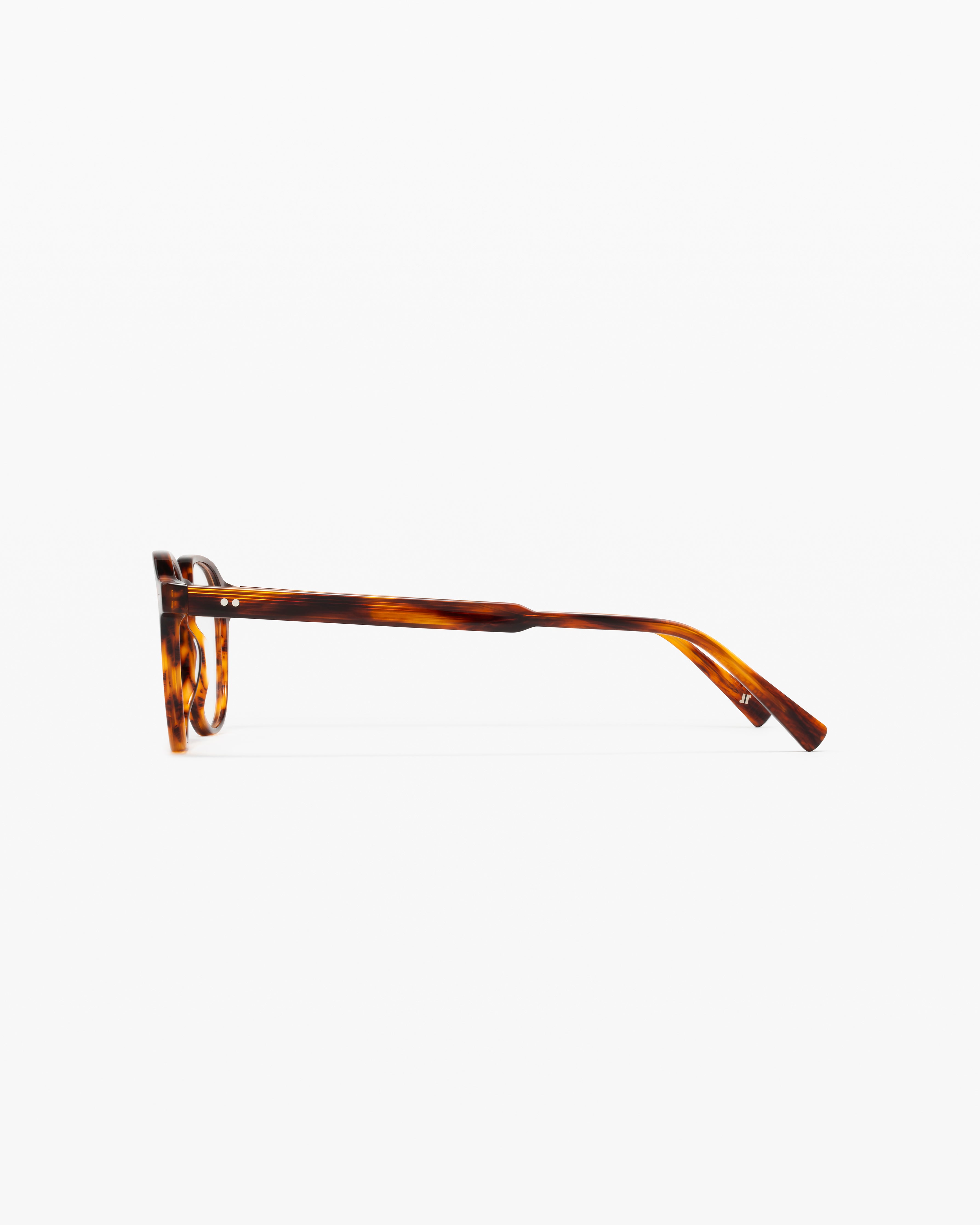 The Evans L Round Men's Eyeglasses in Tortoise