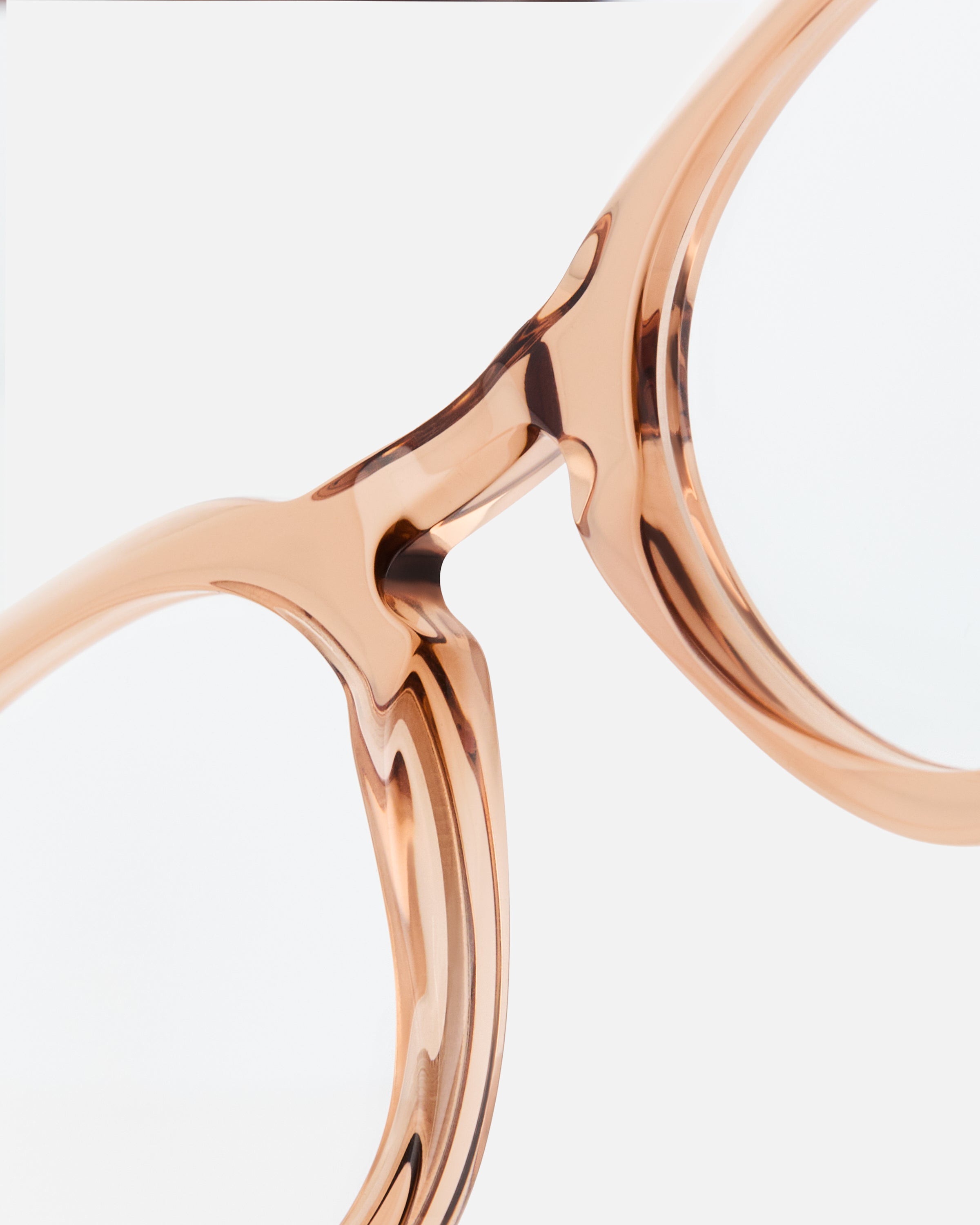 The Mina Square Women's Eyeglasses in Pink