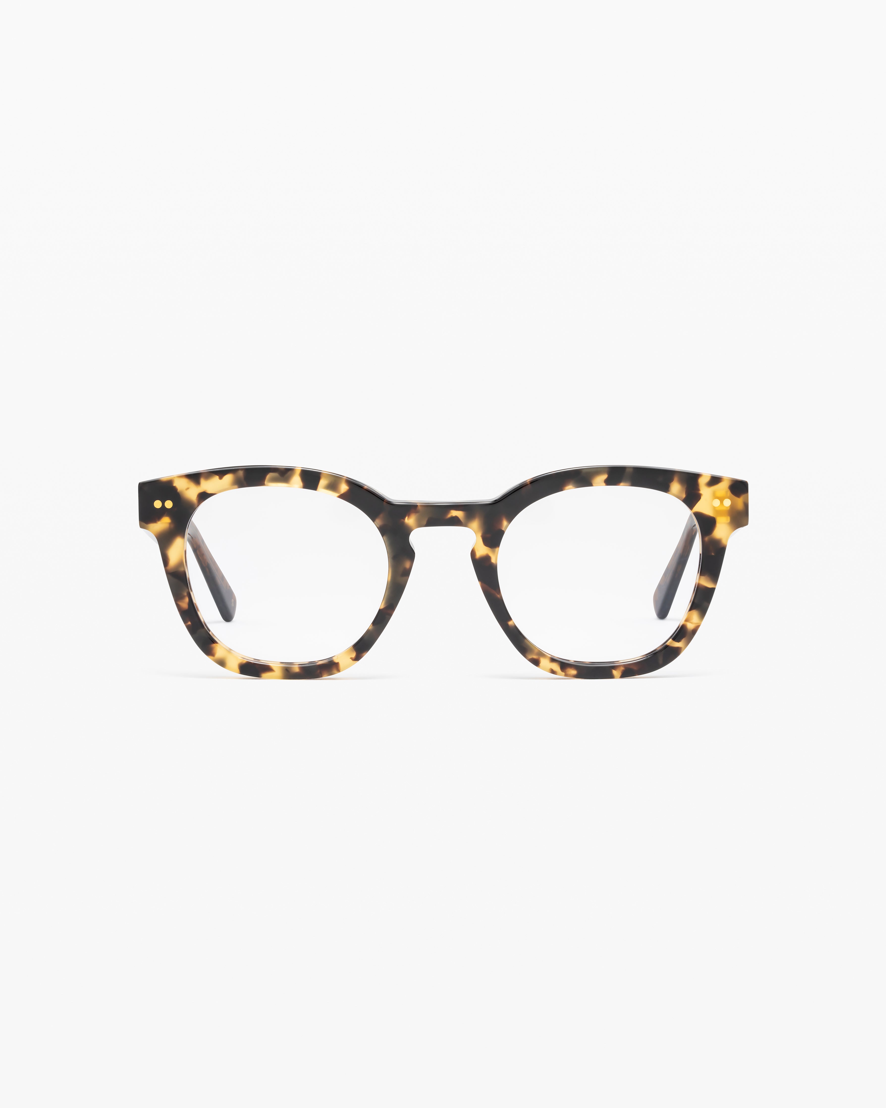 La Mina Carré Lunettes de Vue pour femme in Ecaille jaune