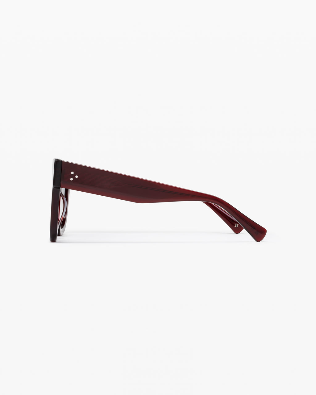 The Maya Butterfly Women's Sunglasses in Burgundy