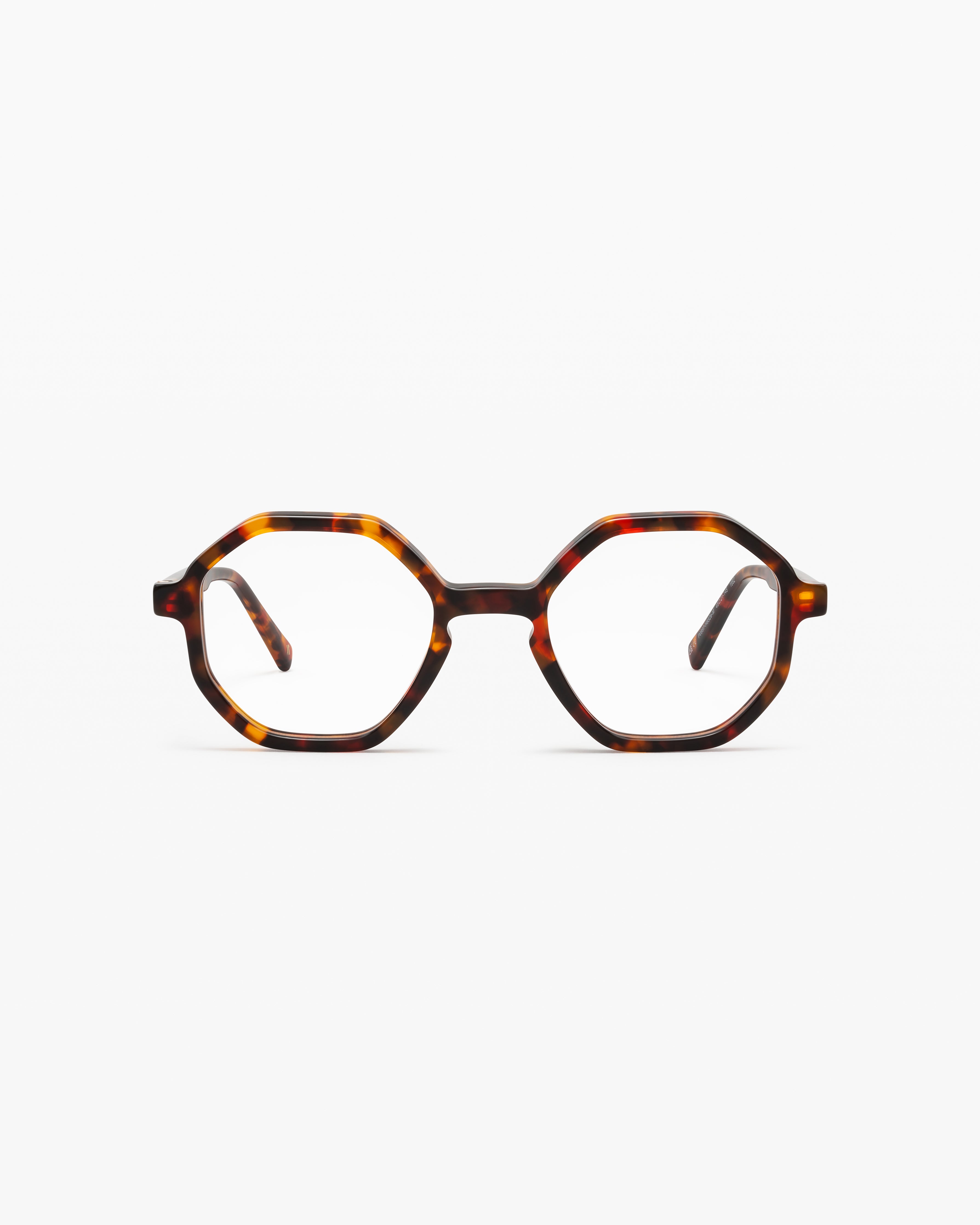 The West Coast Hexagonal Women's Eyeglasses in Dark Tortoise