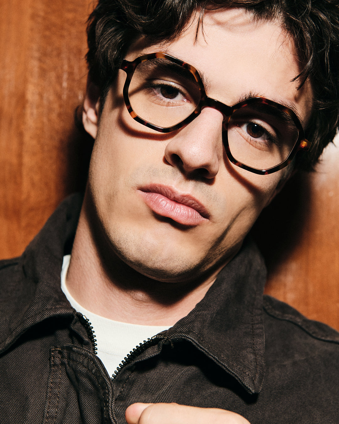 The West Coast Hexagonal Women's Eyeglasses in Dark Tortoise