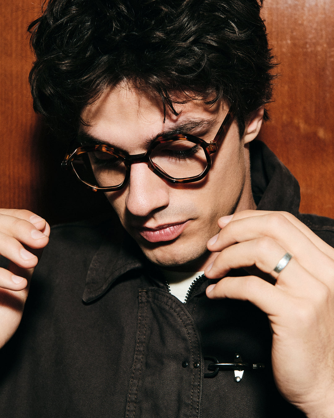 The West Coast Hexagonal Women's Eyeglasses in Dark Tortoise