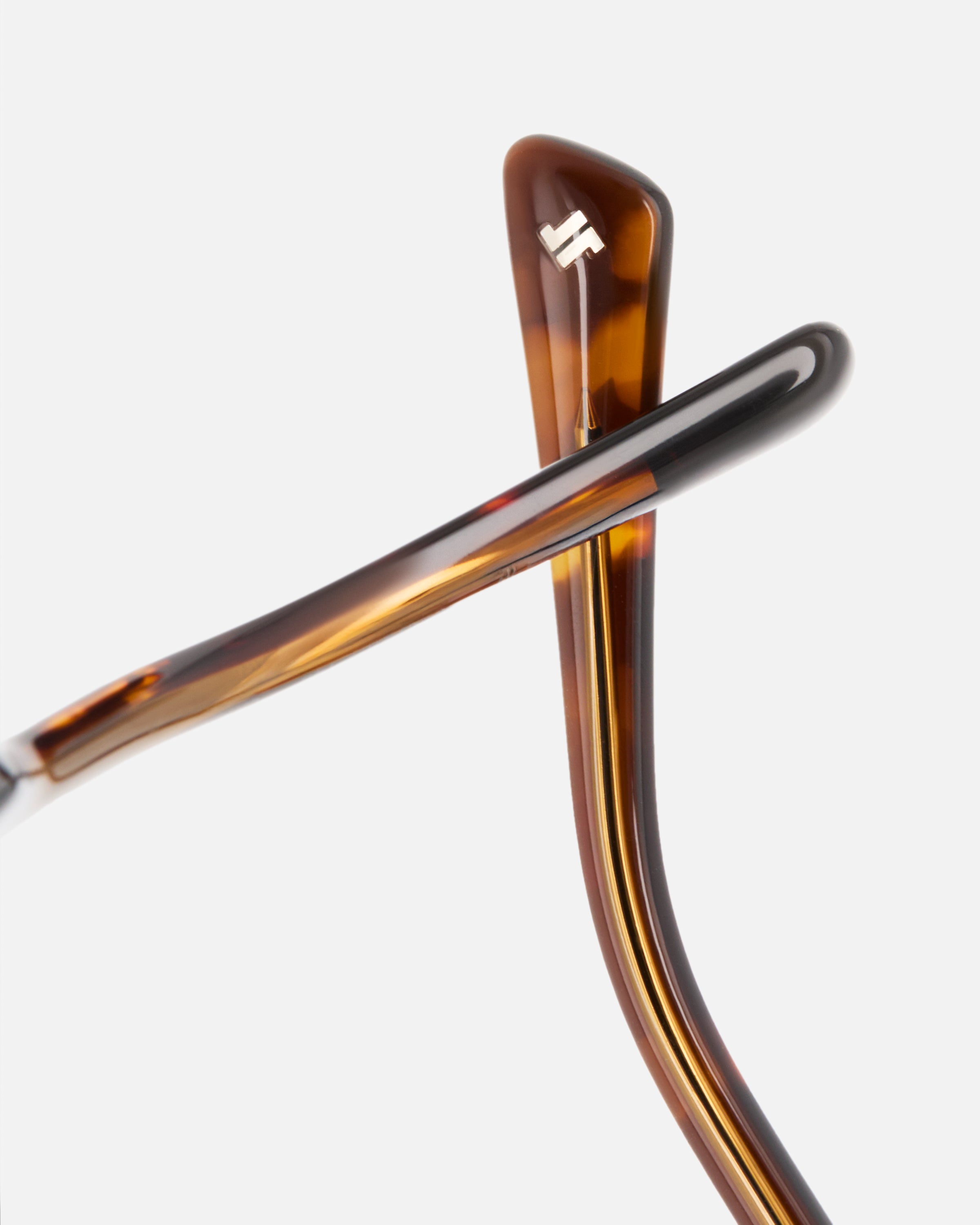 The Darren JF Colors Rectangular Men's Sunglasses in Dark Tortoise