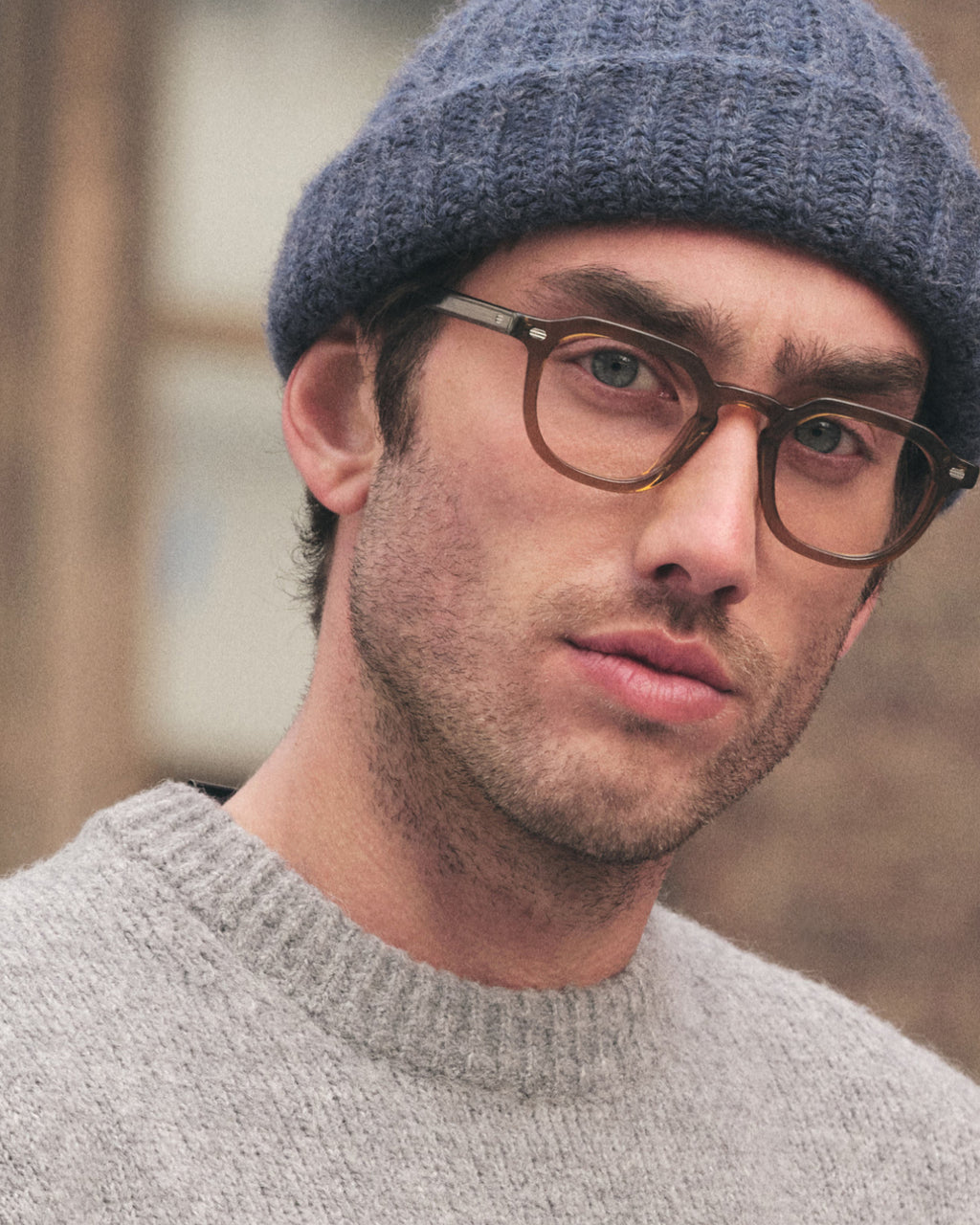 The Headlight Platz Herrenbrillen in Braun