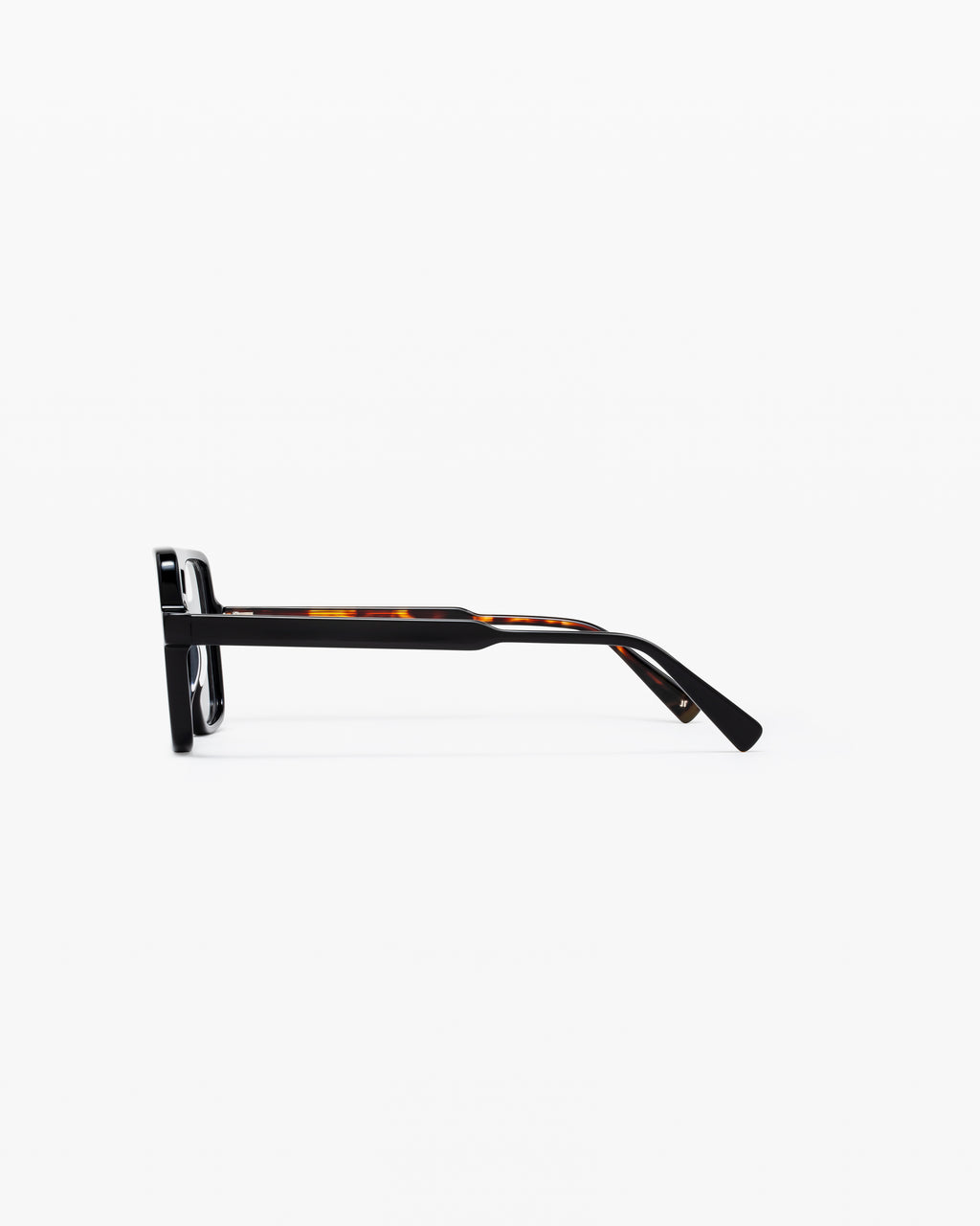 La Nax Redonda Gafas para Mujer in Negro