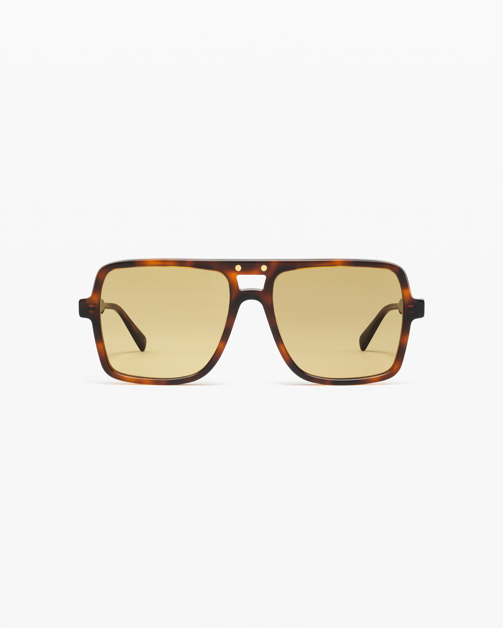 The Nax Aviator Damen-Sonnenbrillen in Dark Tortoise