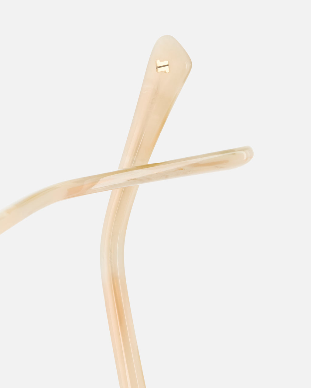 The Elvie Oval Women's Sunglasses in Cream