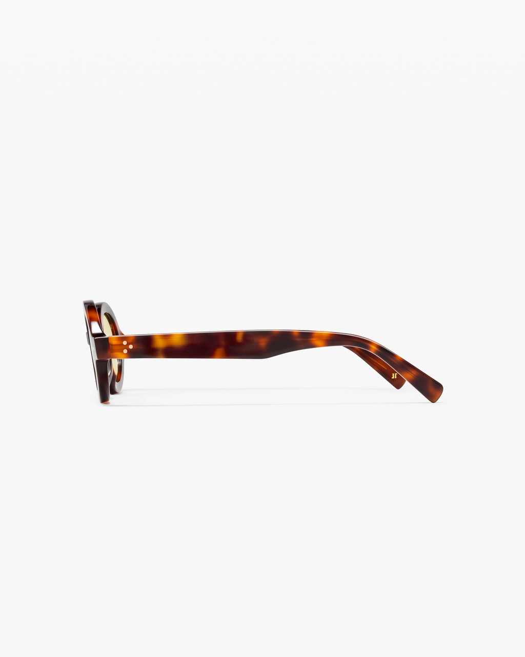 The Iva JF Colors Oval Women's Sunglasses in Dark Tortoise
