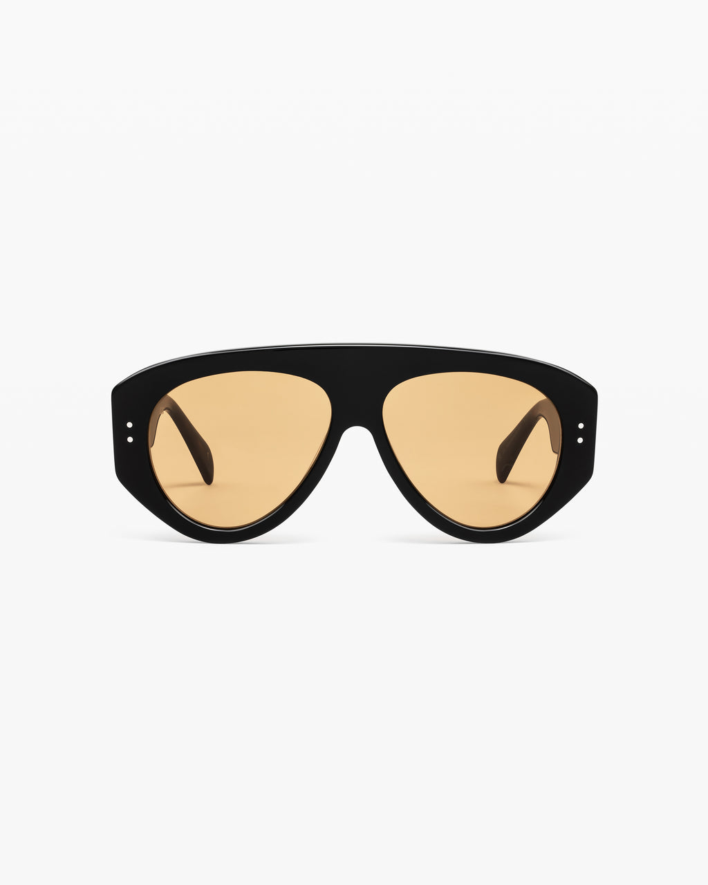 La Halo Aviateur Lunettes de Soleil pour femme in Noir