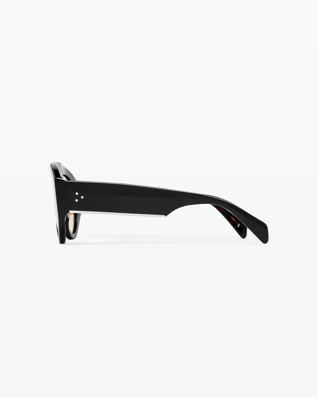 La Halo Aviateur Lunettes de Soleil pour femme in Noir