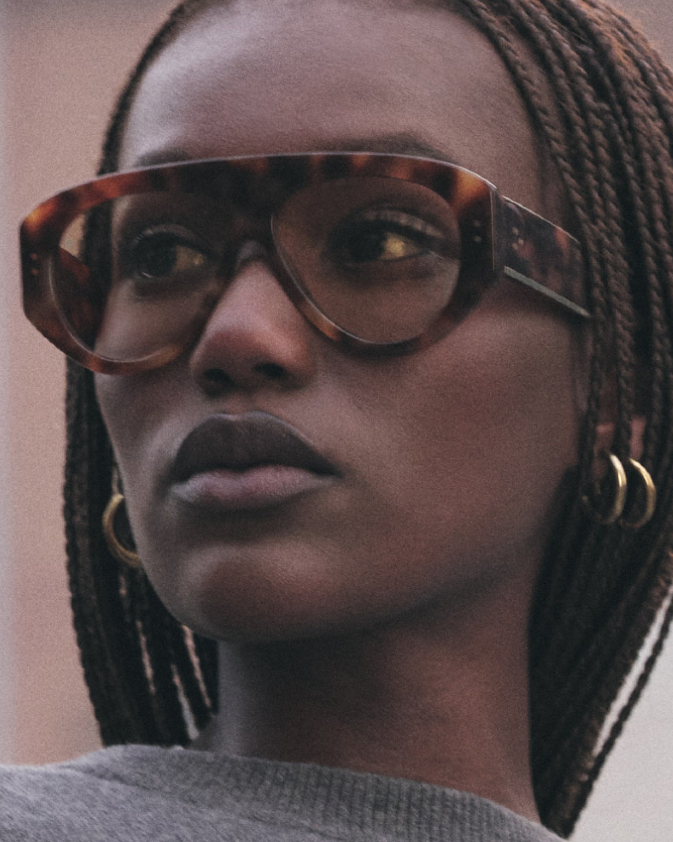 The Halo Medium Women's Sunglasses in Dark Tortoise | Jimmy Fairly US