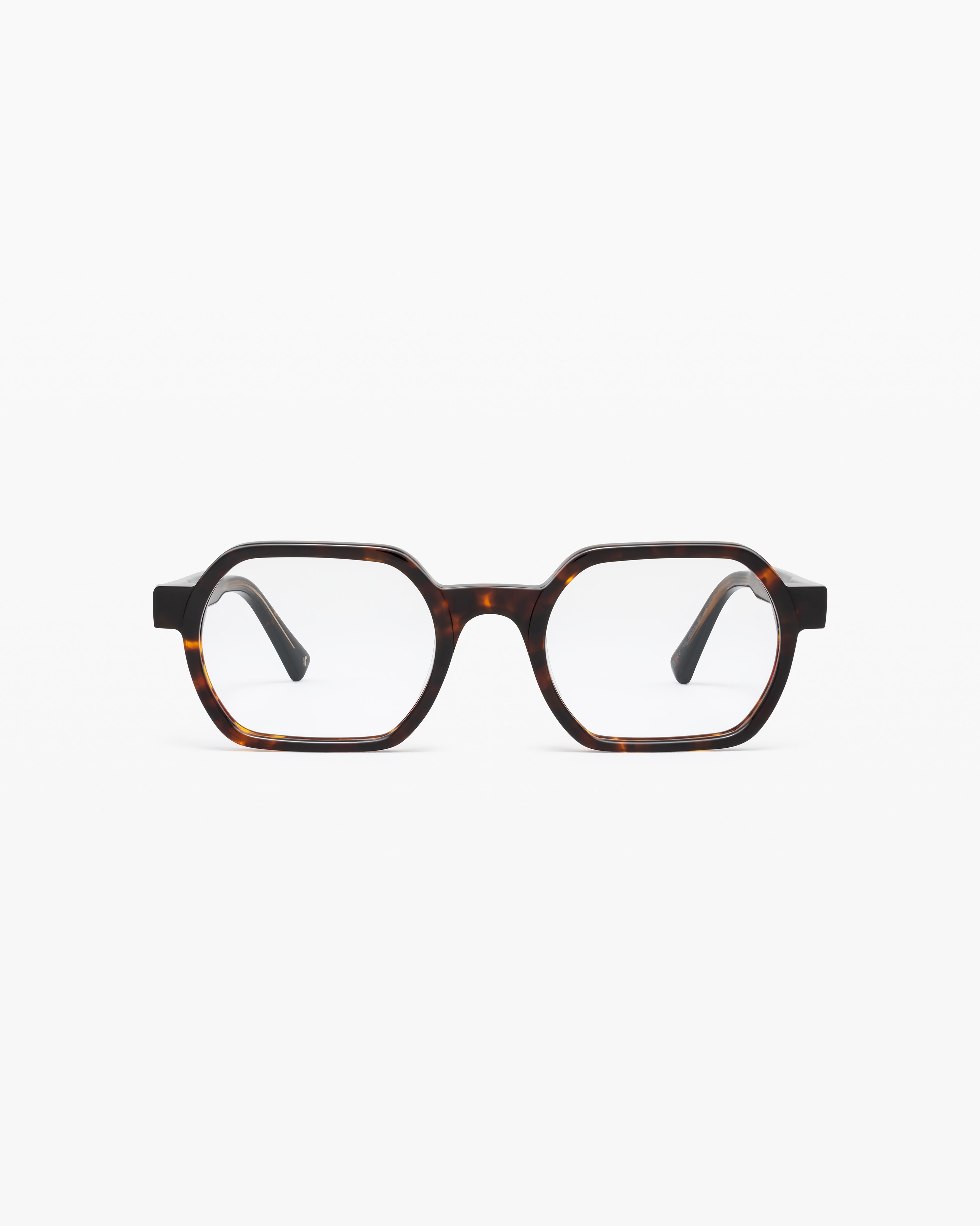 The Darren L Rectangular Men's Eyeglasses in Dark Tortoise