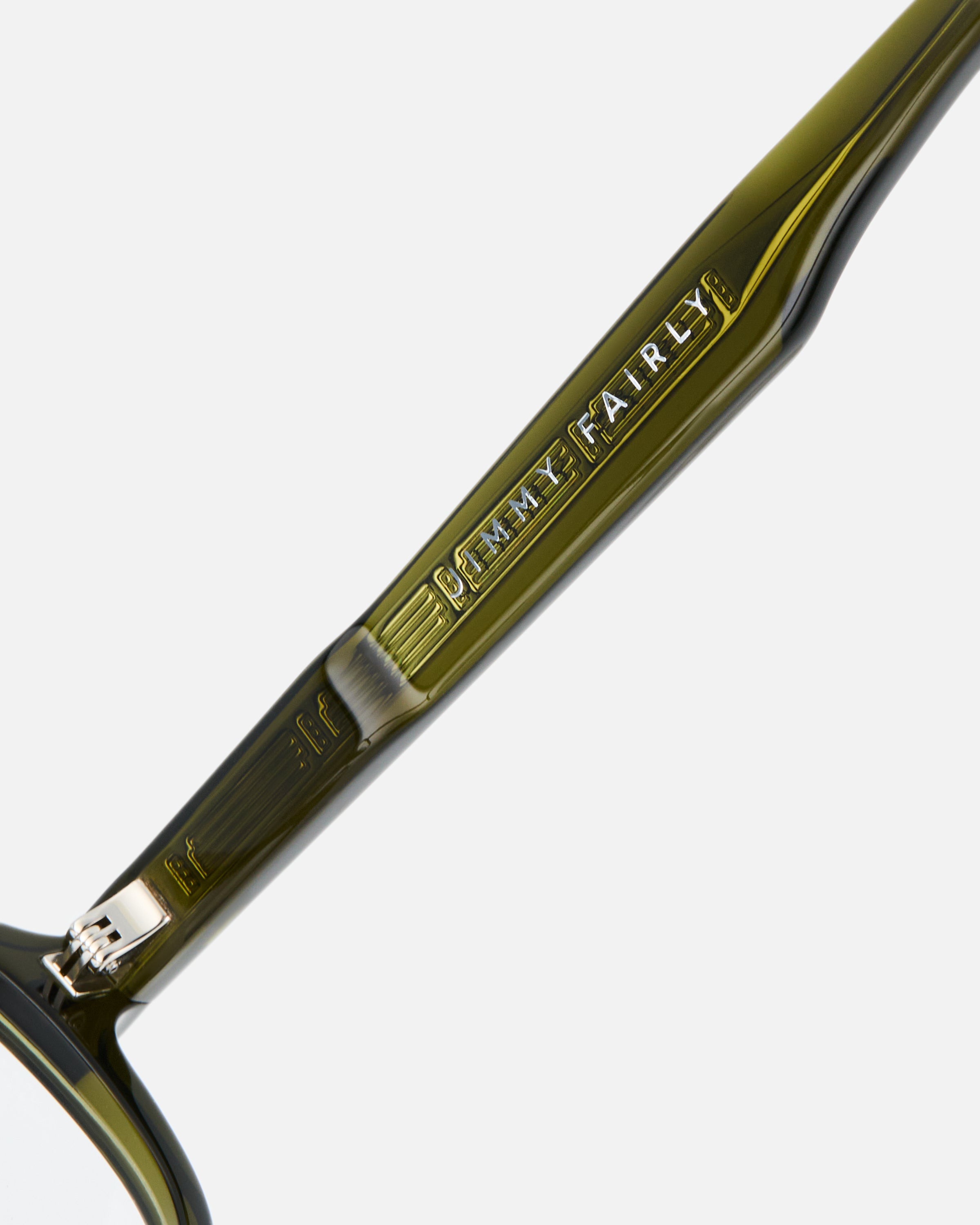 The Ezra Rectangular Men's Eyeglasses in Green