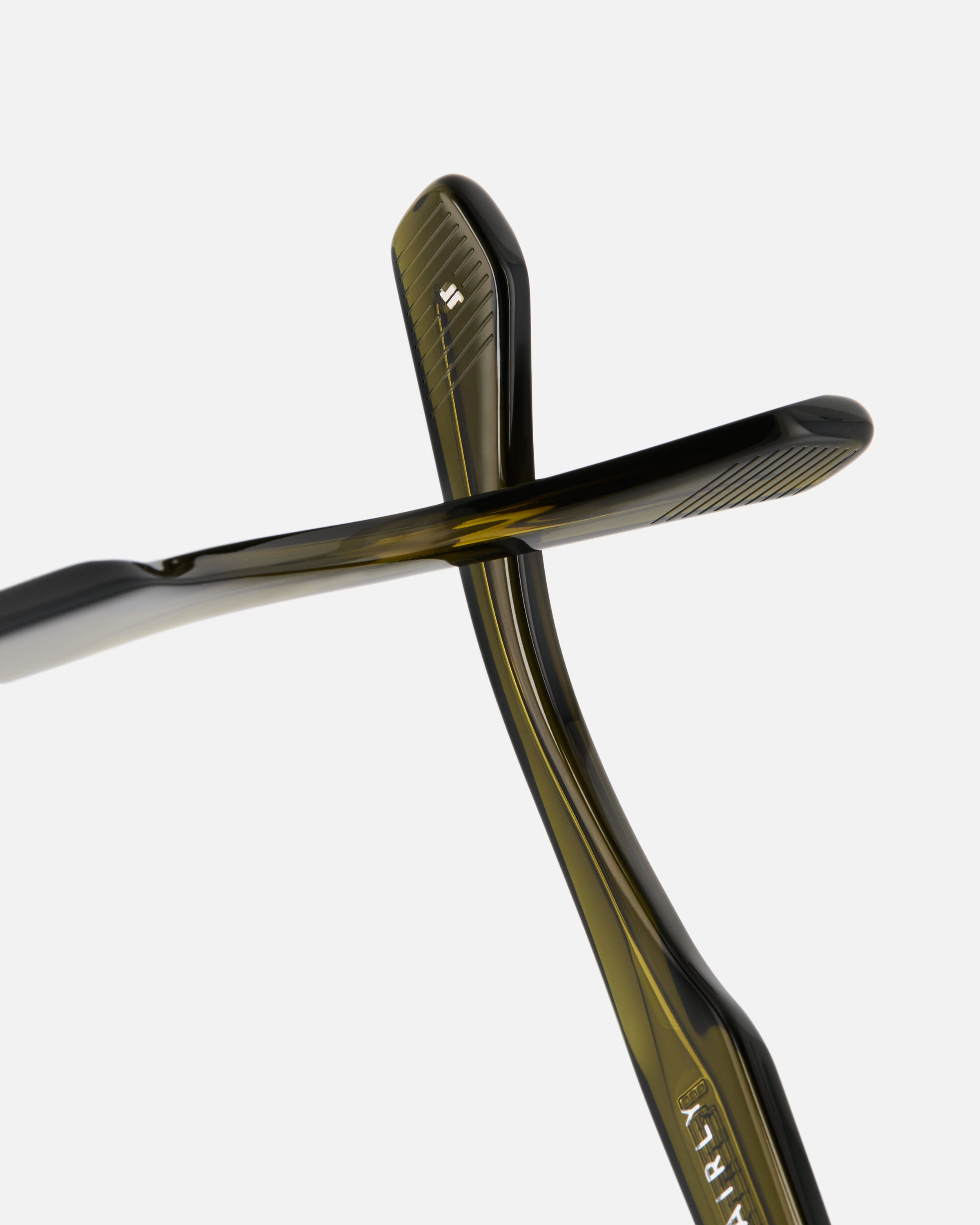 The Ezra Rectangular Men's Eyeglasses in Green