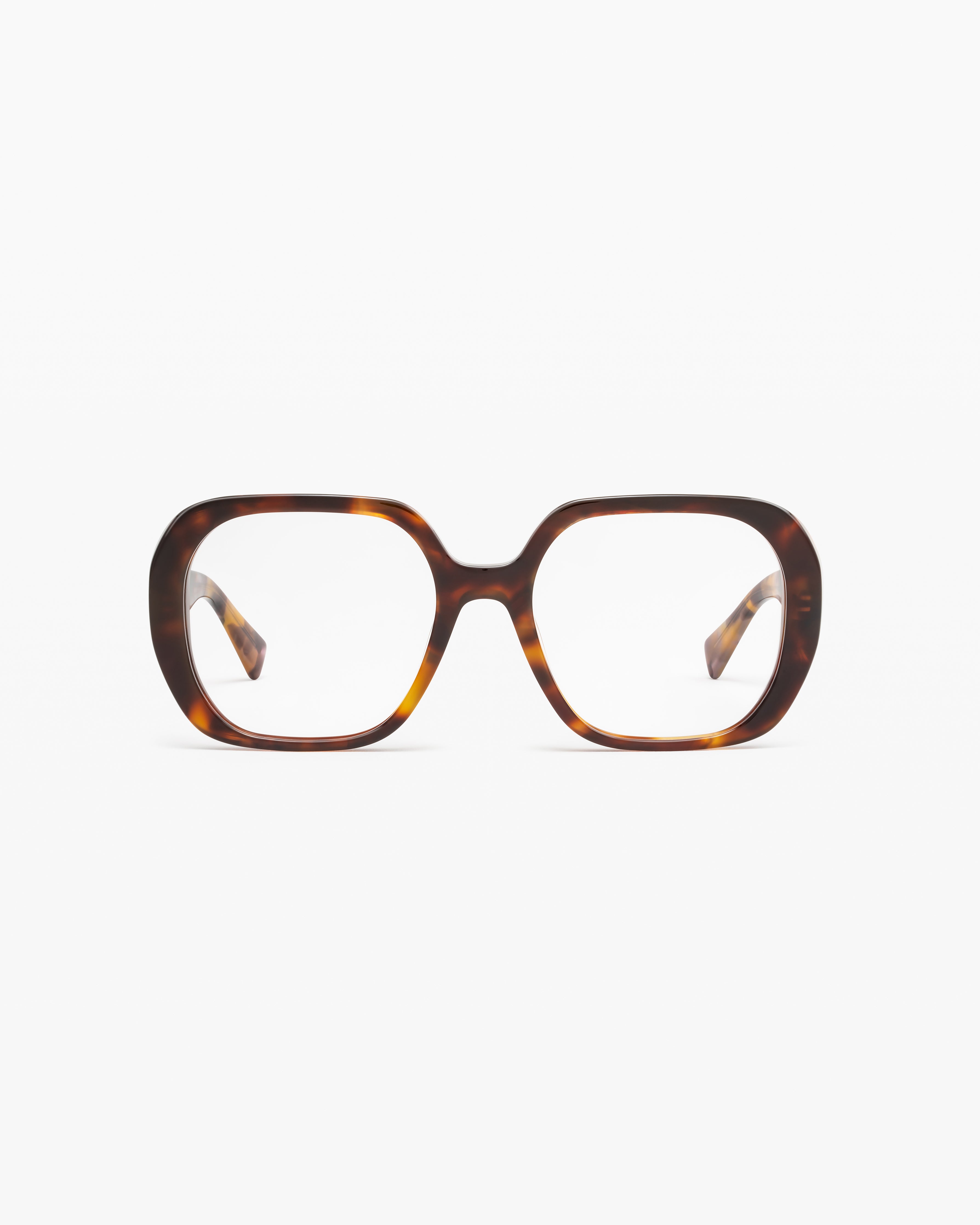 La Apo Carré Lunettes de Vue pour femme in Ecaille foncée