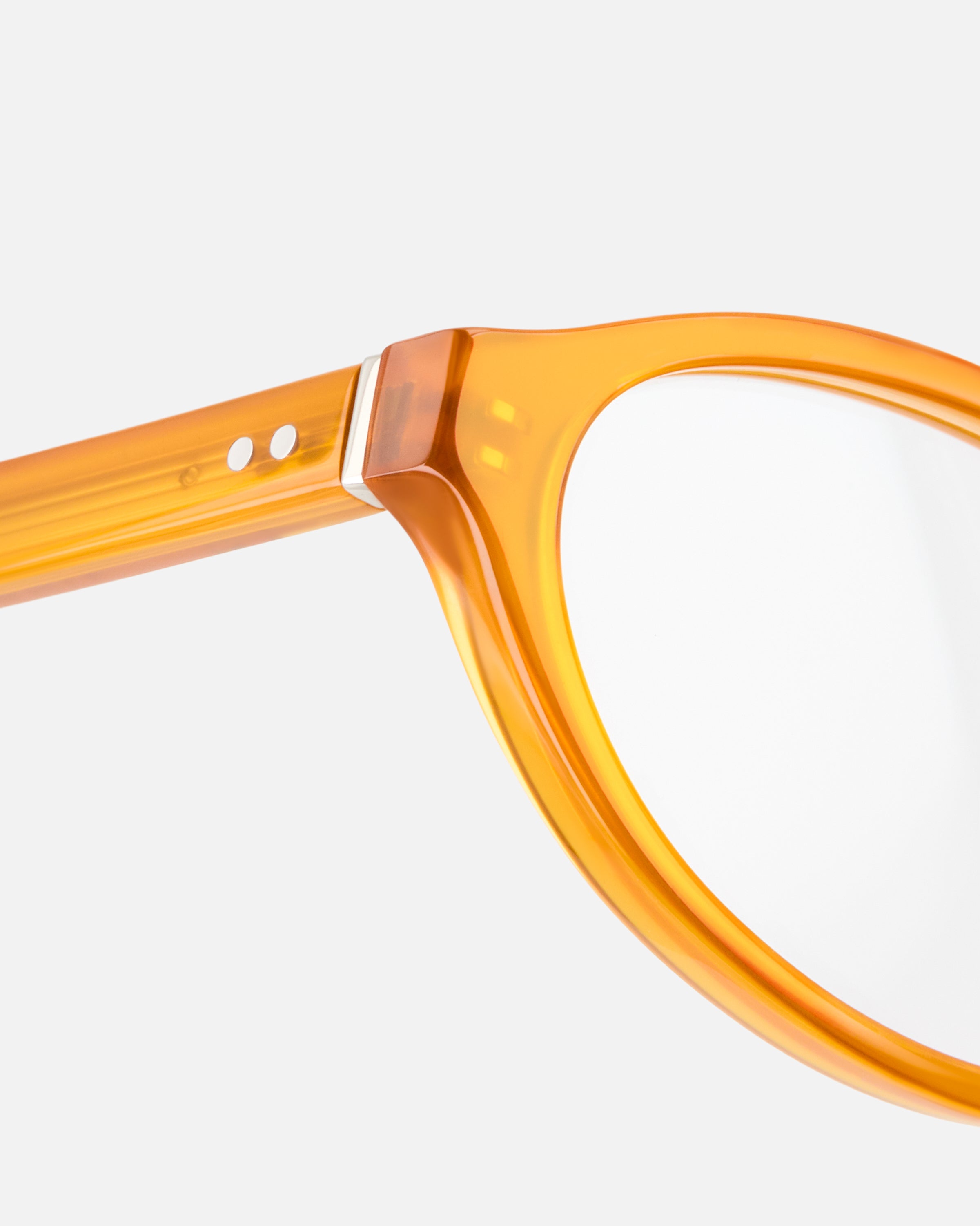 The Meg Oval Women's Eyeglasses in Orange