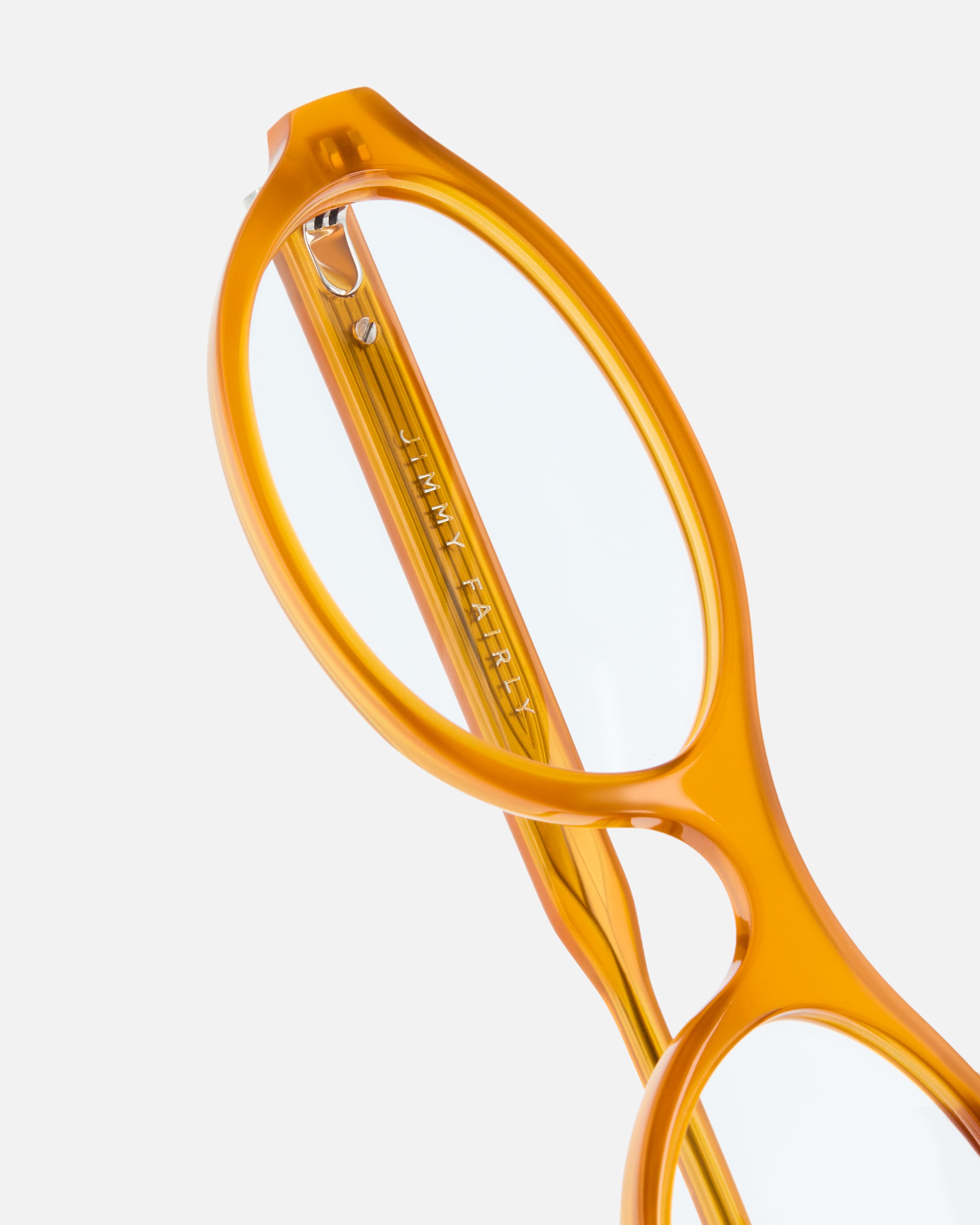 The Meg Oval Women's Eyeglasses in Orange