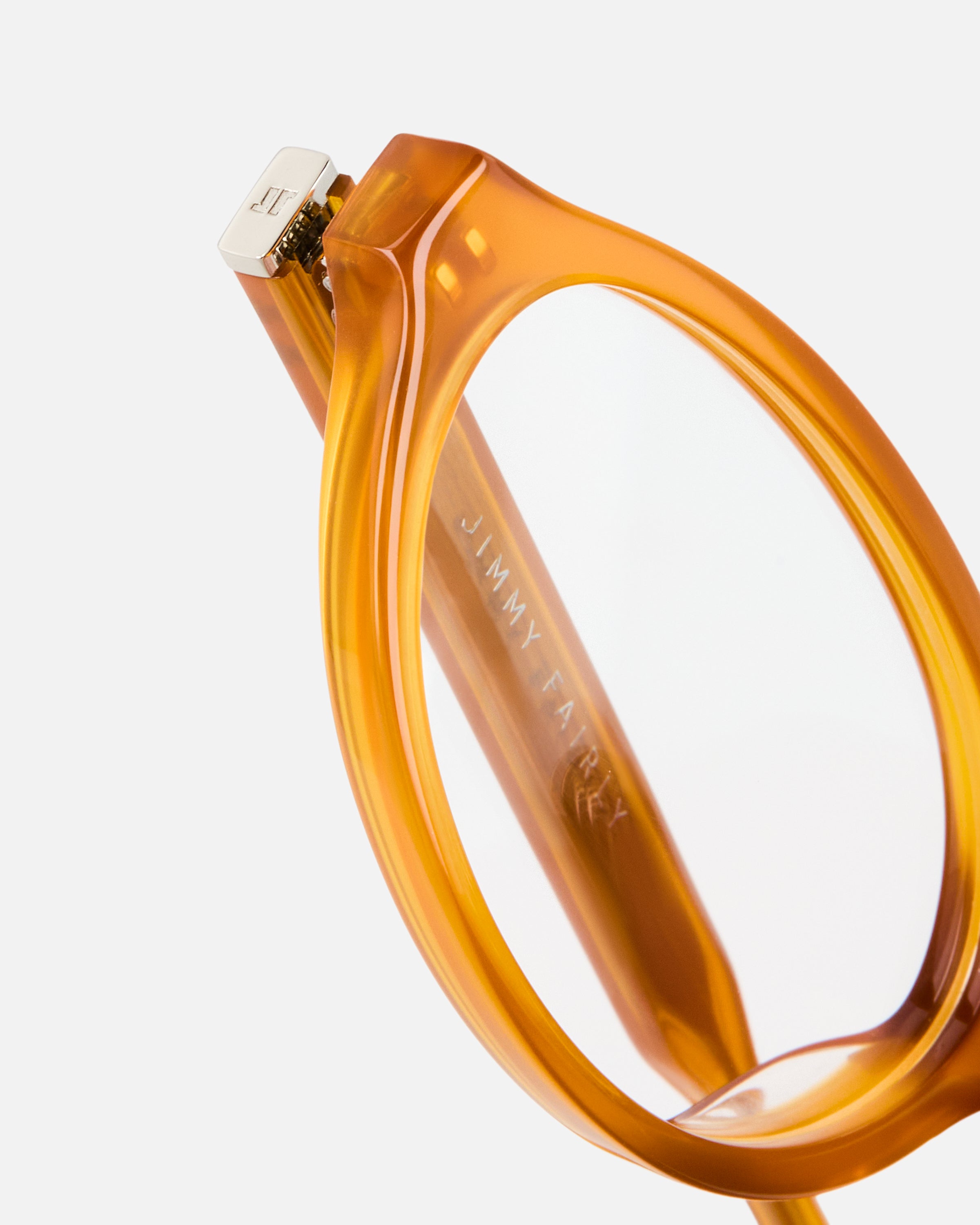 The Meg Oval Women's Eyeglasses in Orange