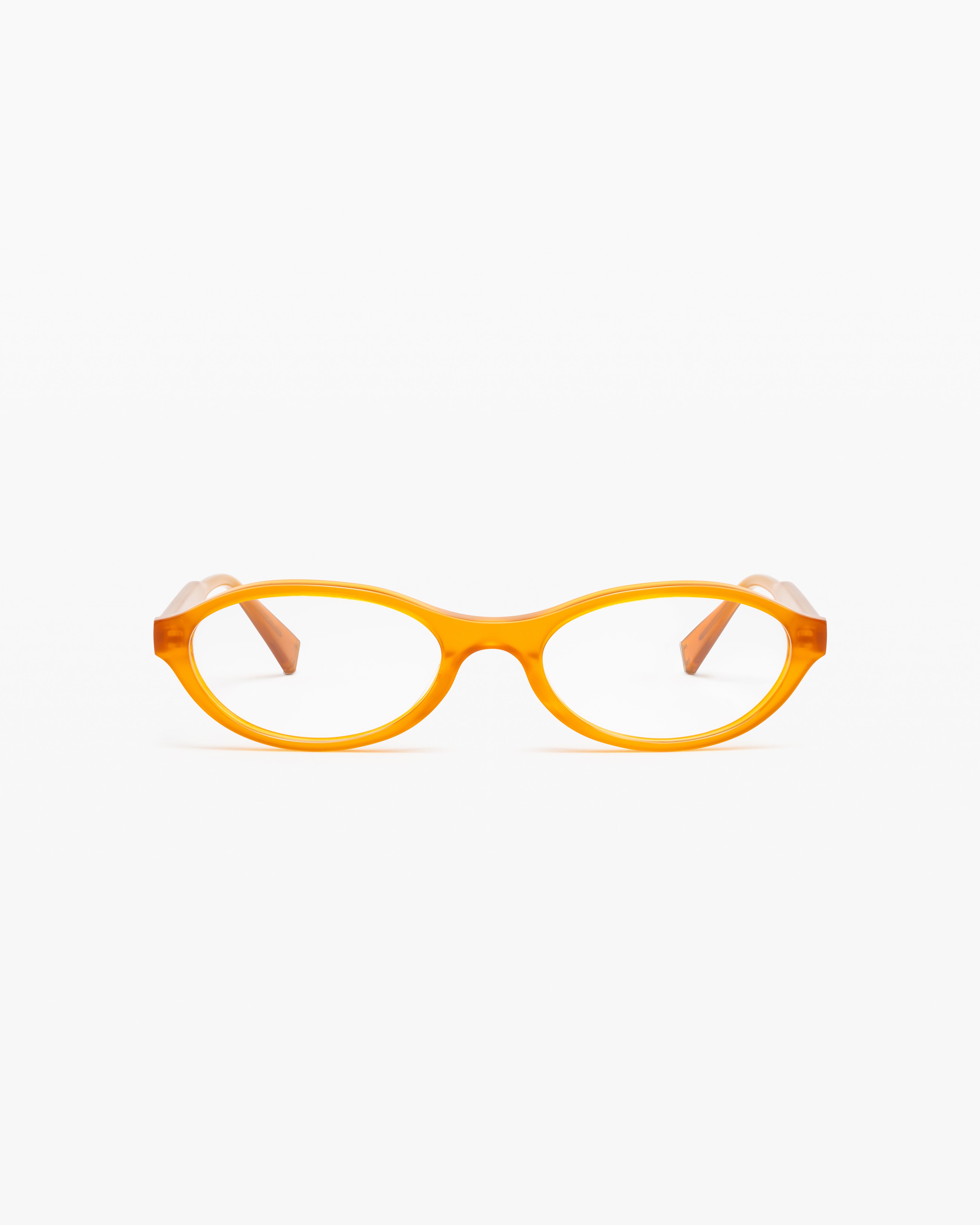 The Meg Oval Women's Eyeglasses in Orange