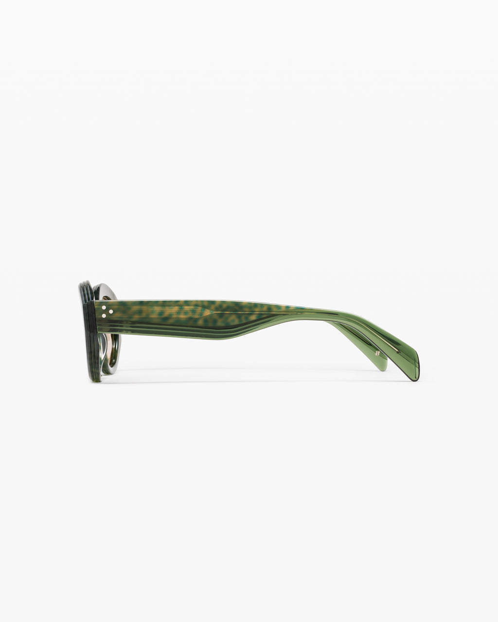 The Vivi JF Colors Oval Women's Sunglasses in Green