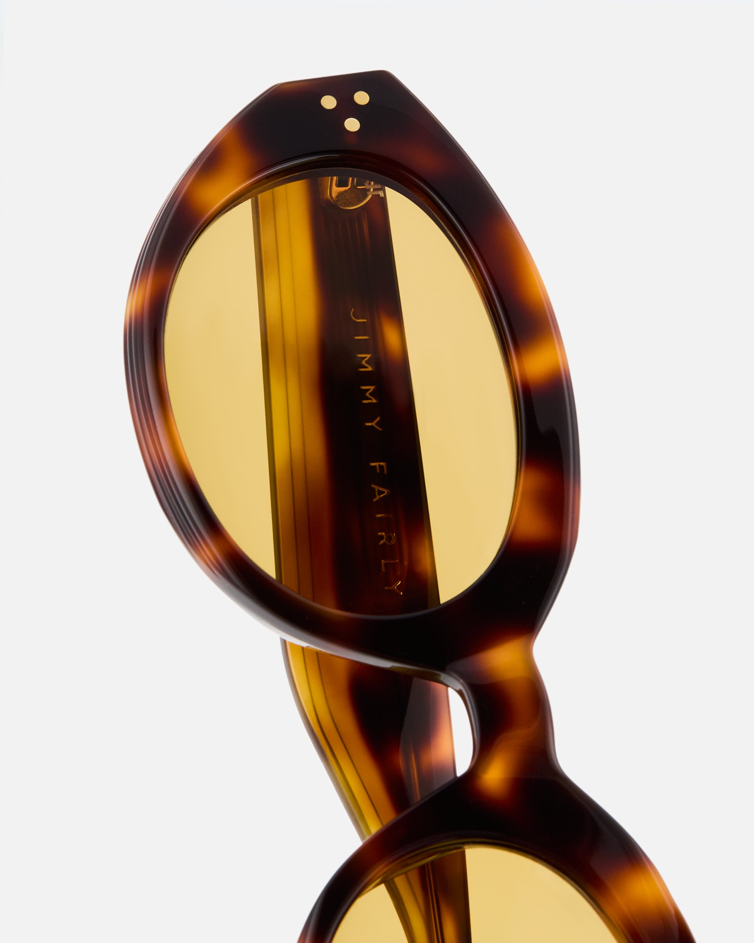 The Vivi JF Colors Oval Women's Sunglasses in Dark Tortoise