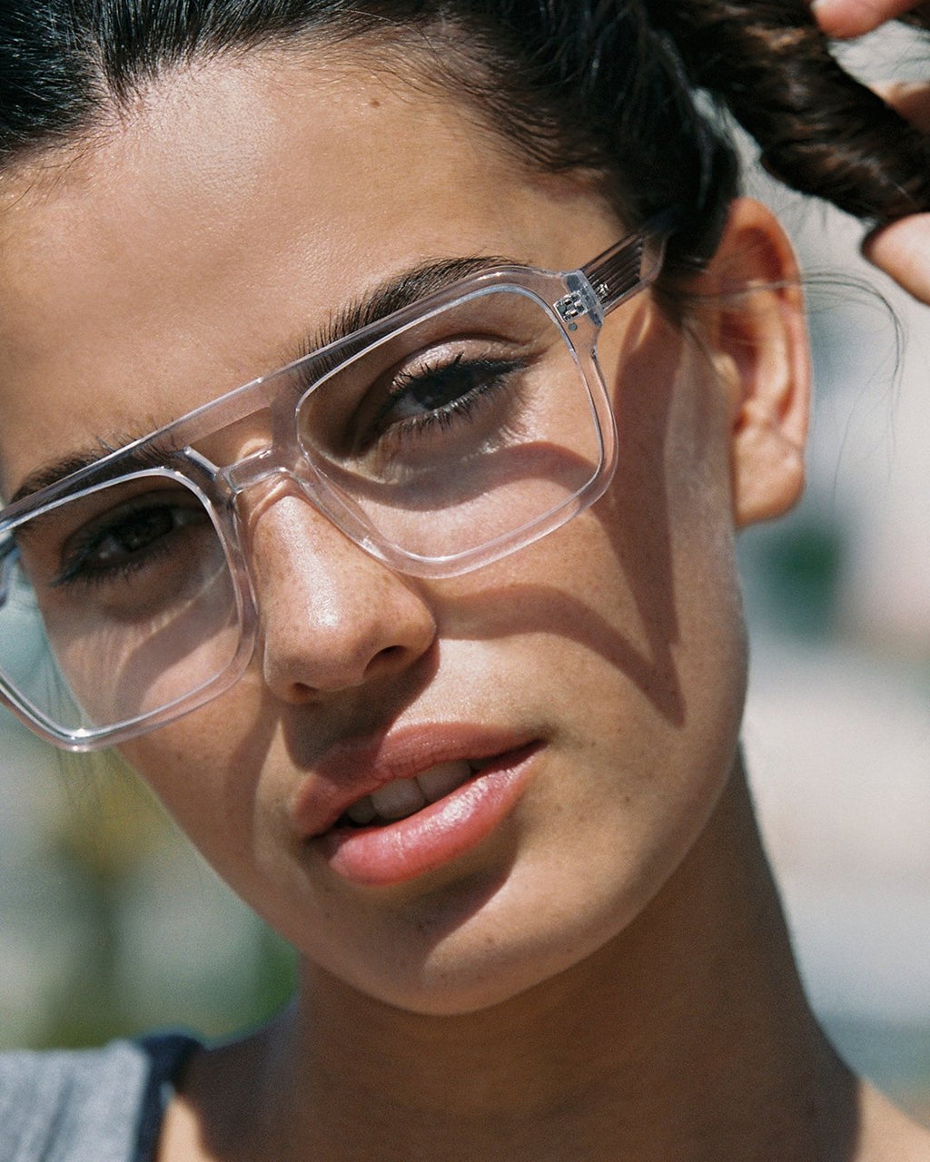 The Alex Aviator Herrenbrillen in Transparent