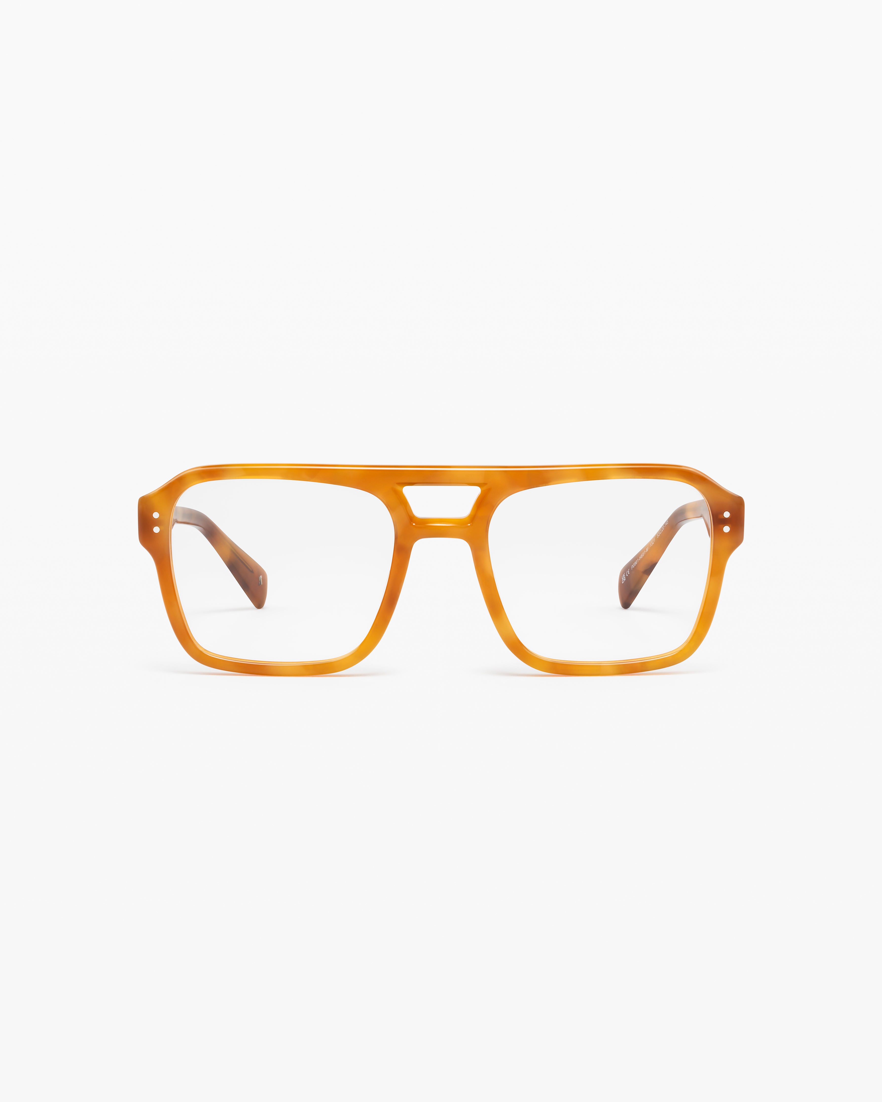The Alex Aviator Men's Eyeglasses in Light Tortoise