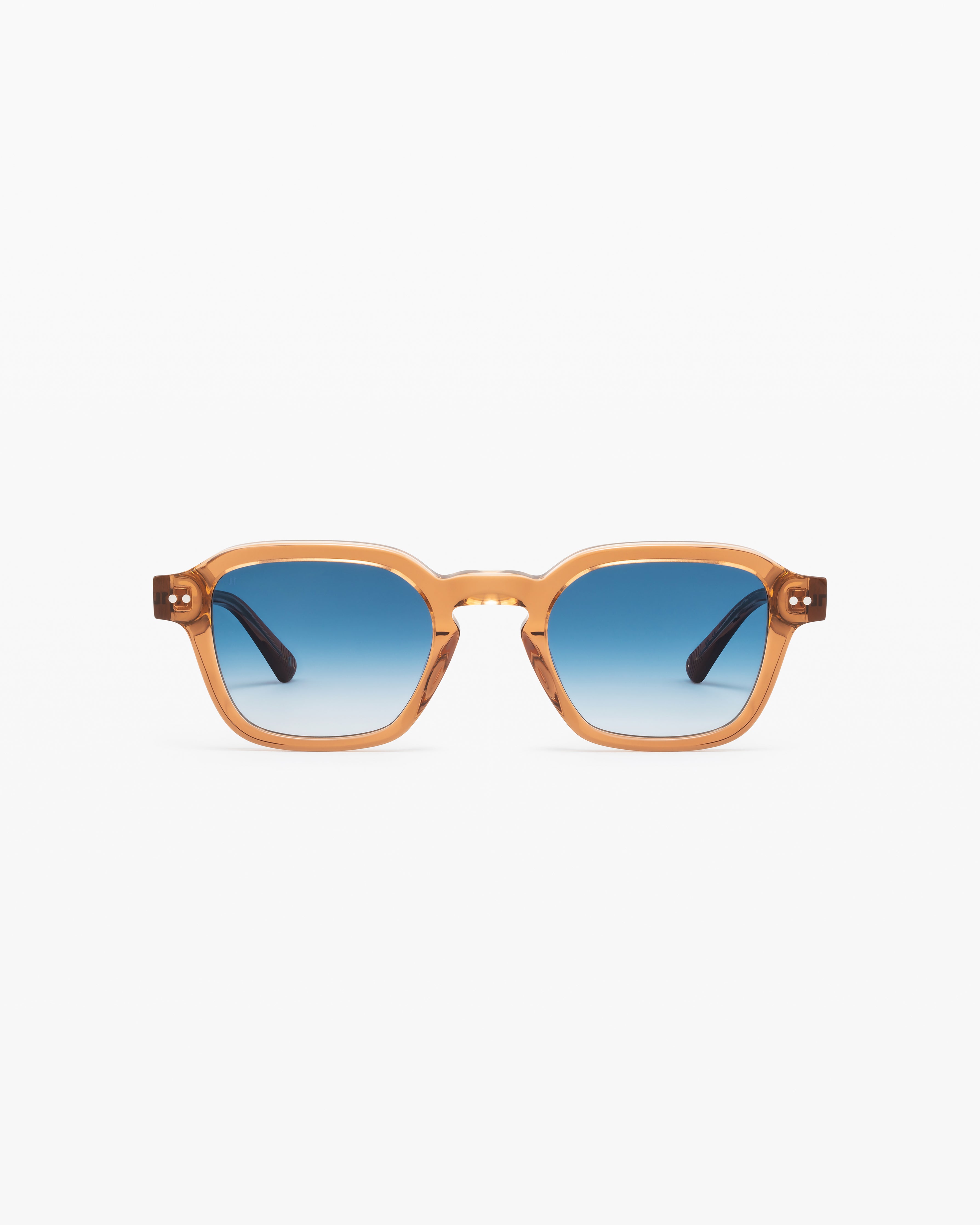 The Seb Hexagonal Men's Sunglasses in Brown