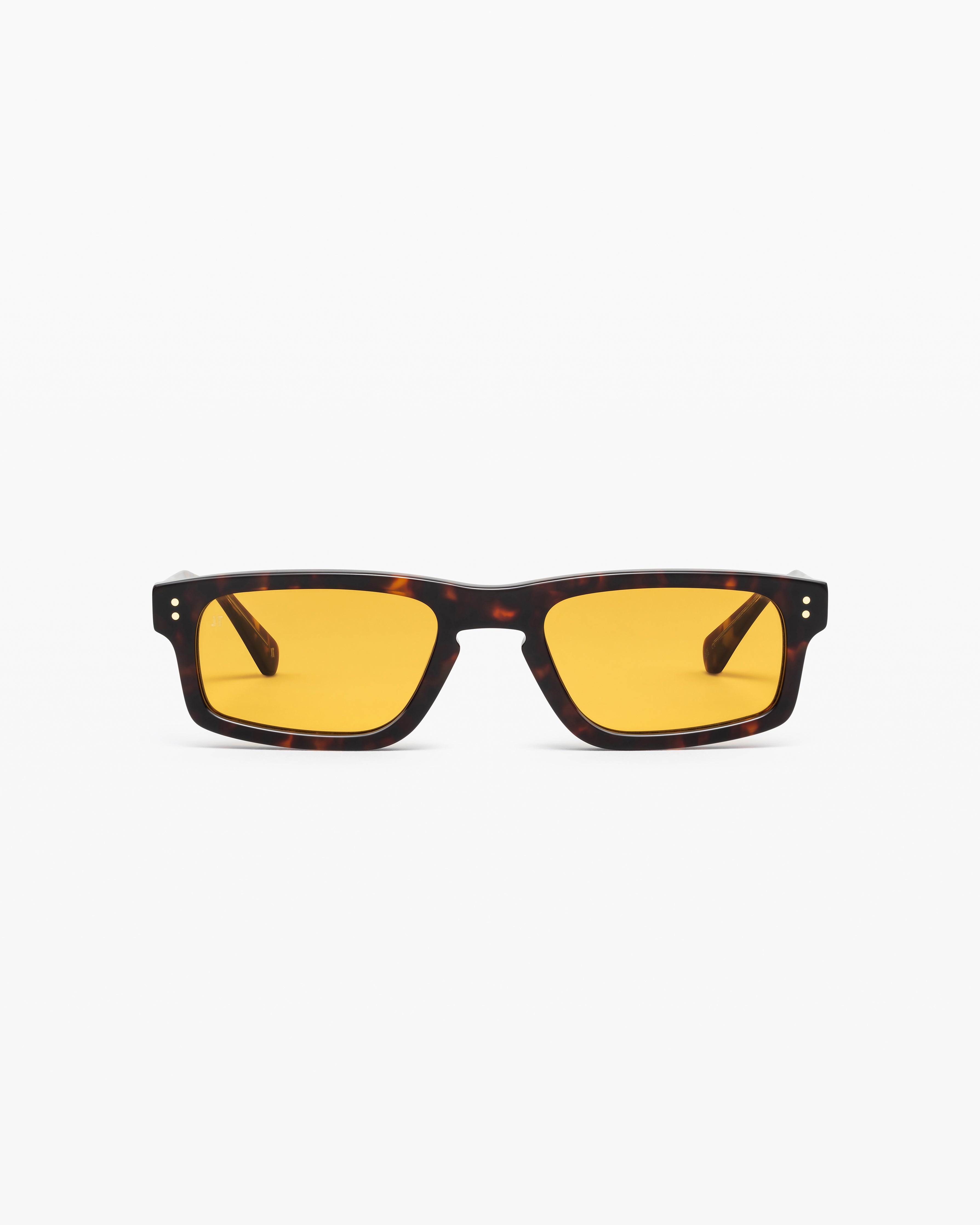 The Uly Rectangular Men's Sunglasses in Dark Tortoise