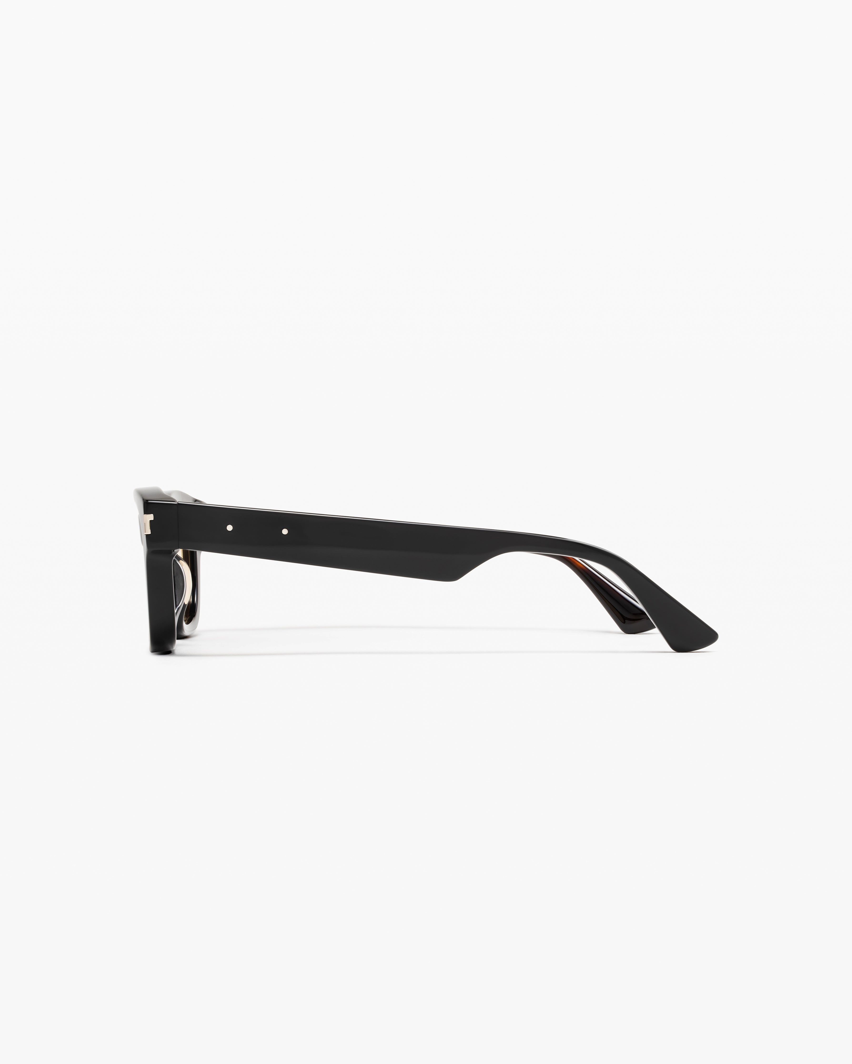 The Dani JF Colors Rectangular Men's Sunglasses in Black