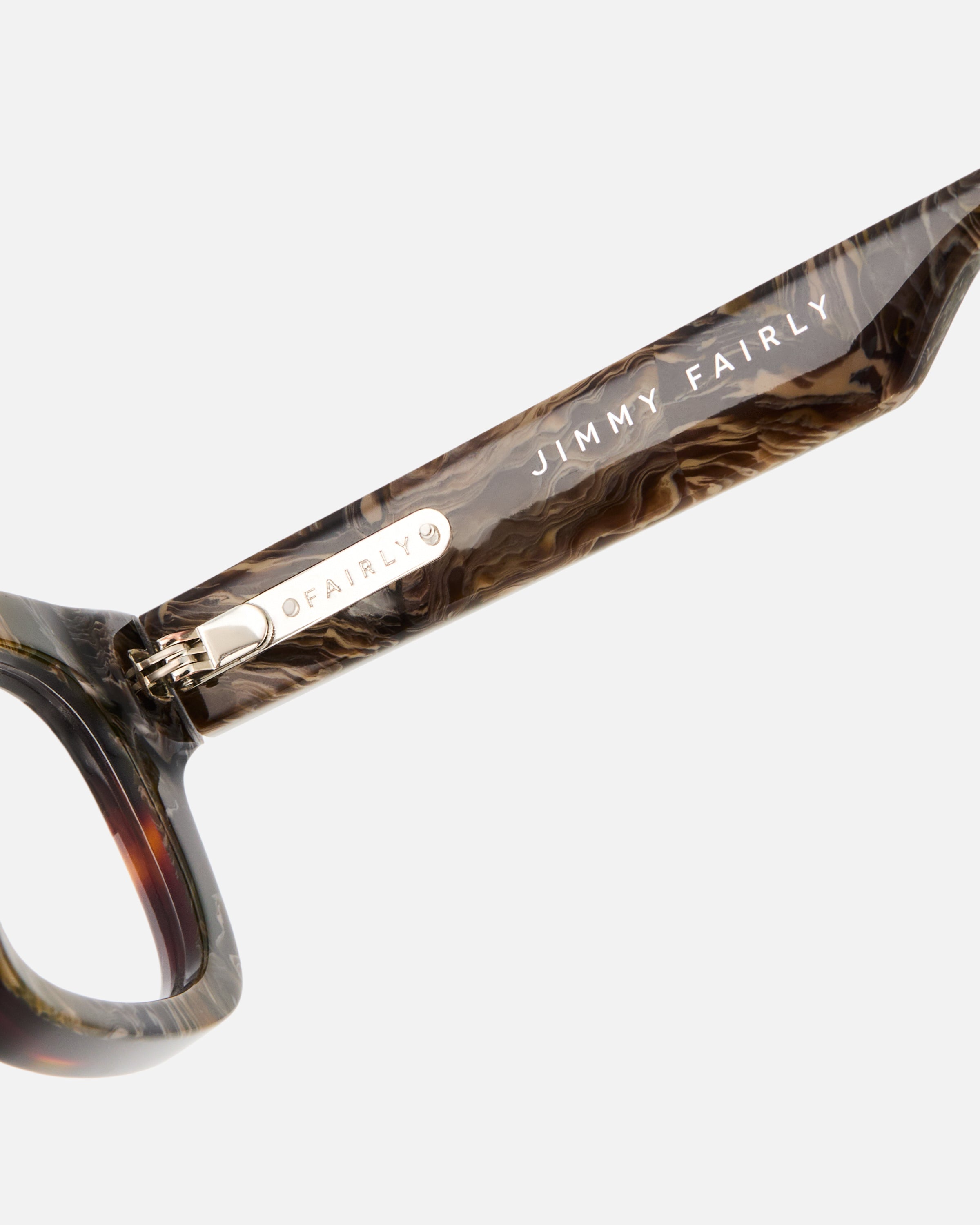 The Dani Medium Men's Eyeglasses in Dark Tortoise | Jimmy Fairly EN FR