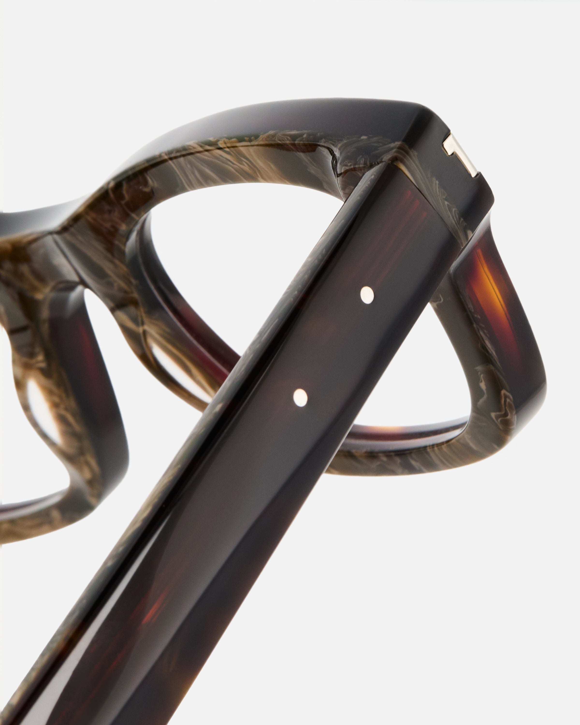 The Dani Butterfly Men's Eyeglasses in Dark Tortoise