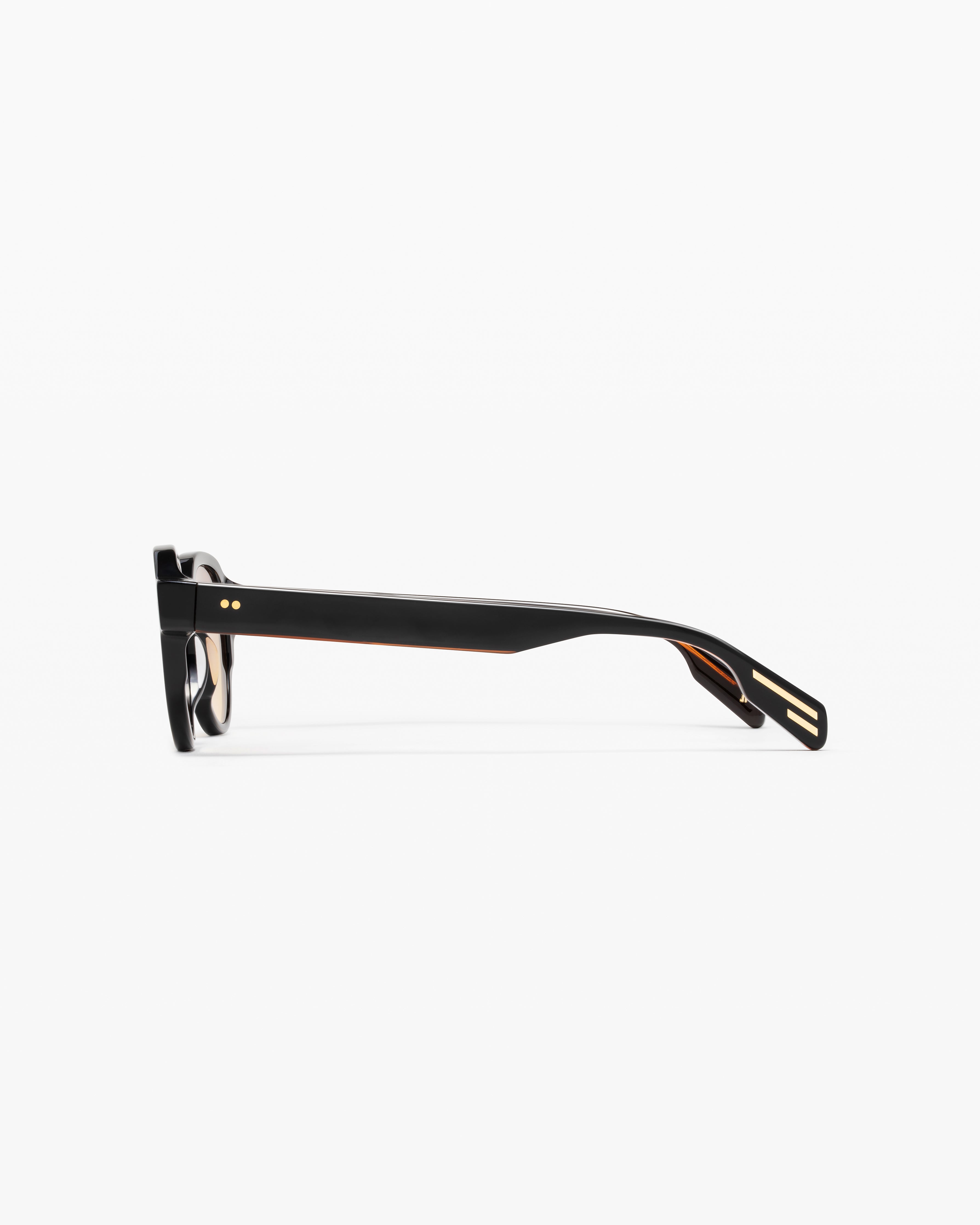 The Issey Aviator Men's Sunglasses in Black