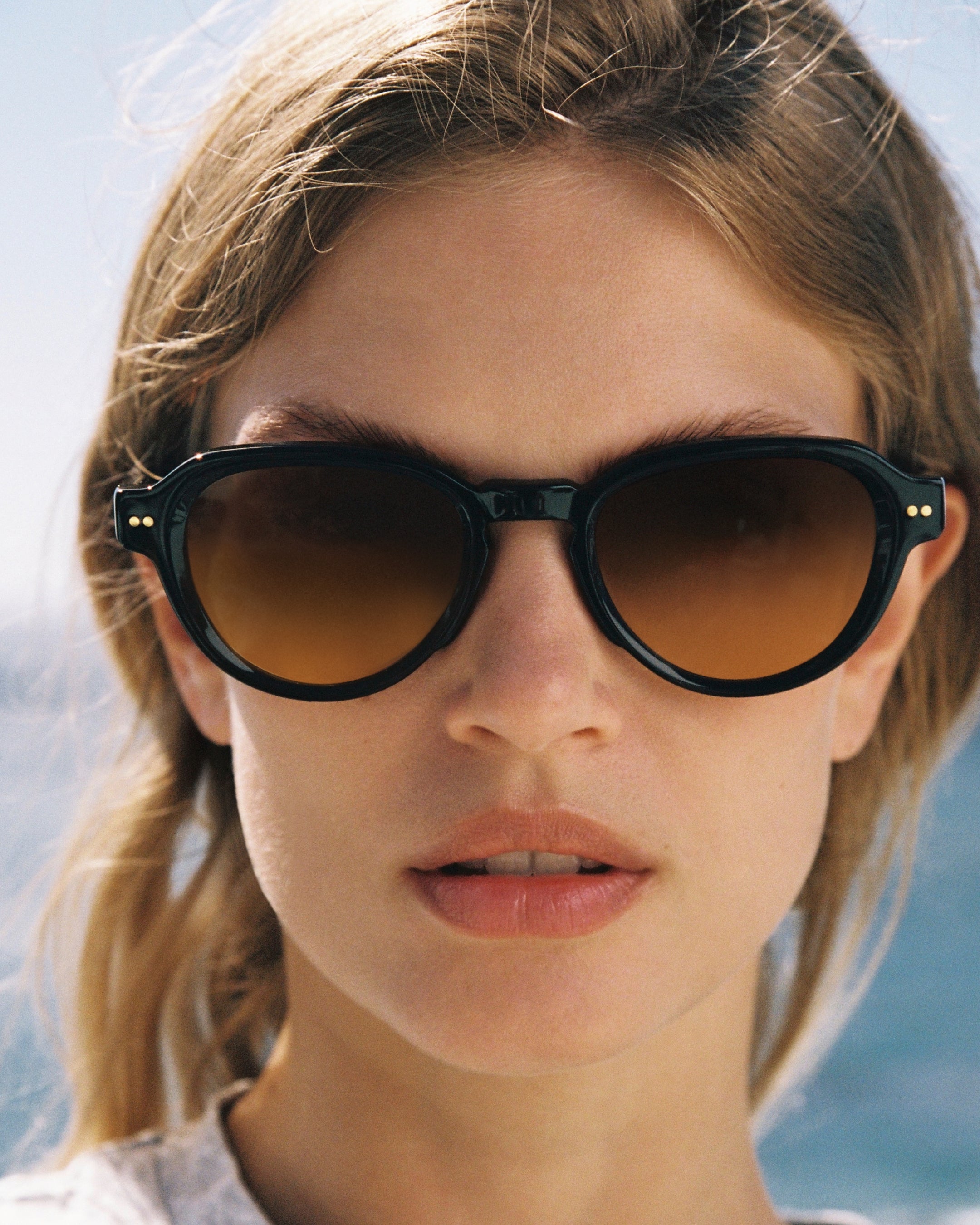 The Issey Aviator Men's Sunglasses in Black