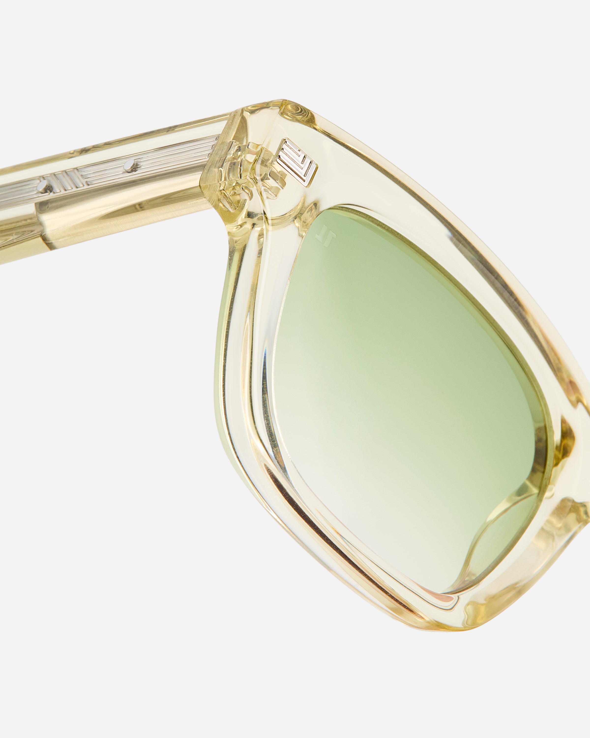 The Dani JF Colors Rectangular Men's Sunglasses in Yellow