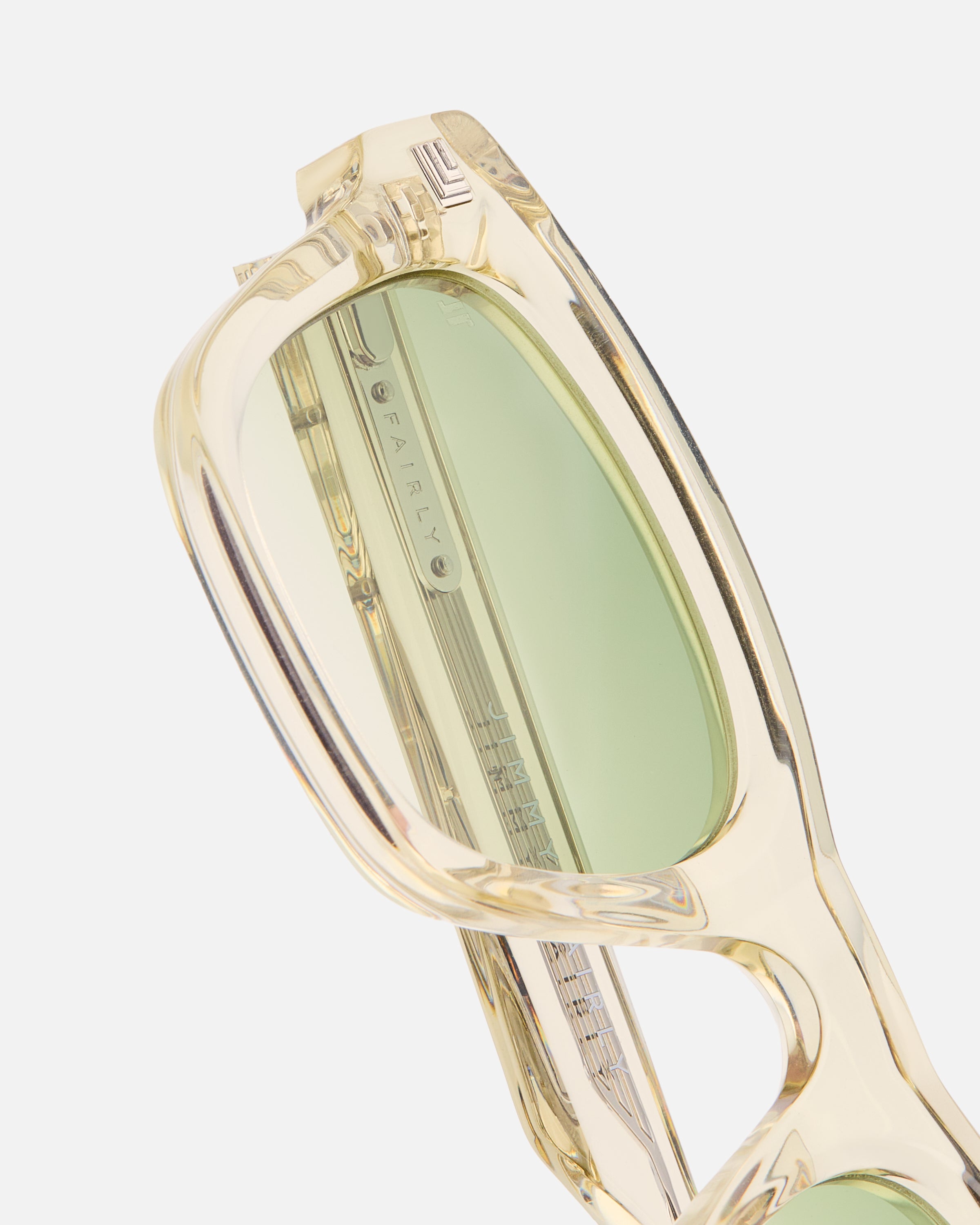 The Dani JF Colors Rectangular Men's Sunglasses in Yellow